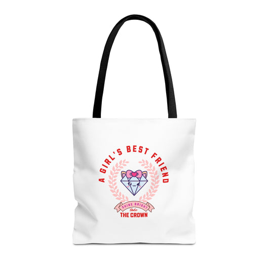 A Girl's Best Friend Tote Bag