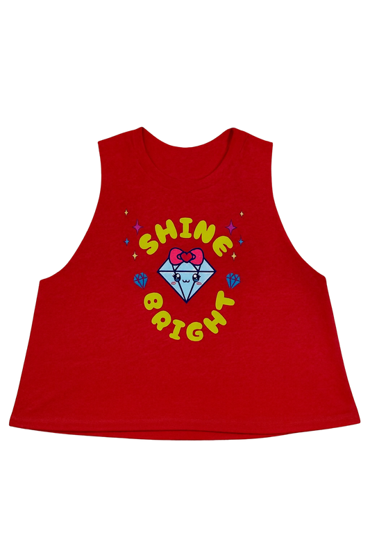 Shine Bright – Mira Cropped Tank
