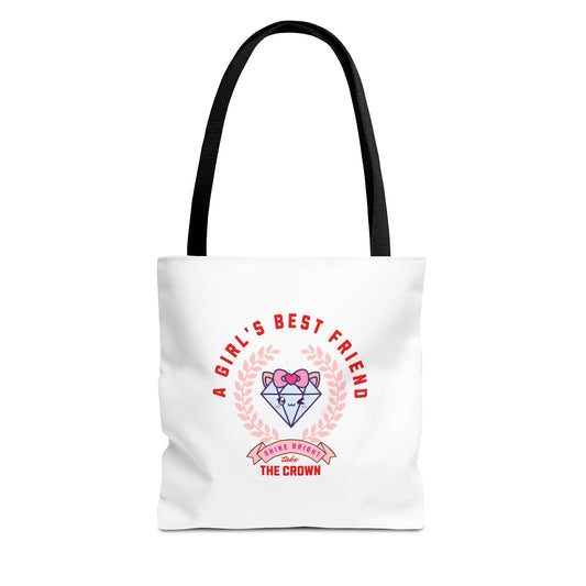 A Girl's Best Friend Tote Bag