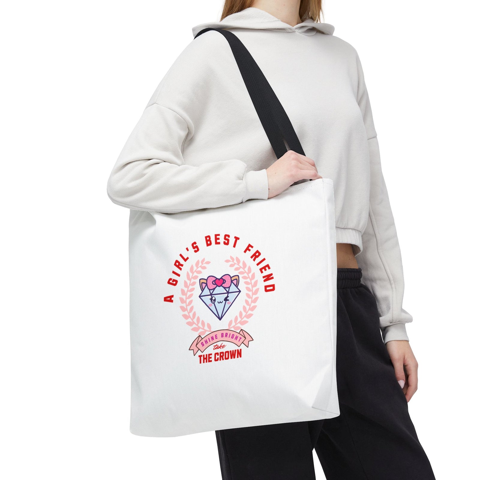 A Girl's Best Friend Tote Bag