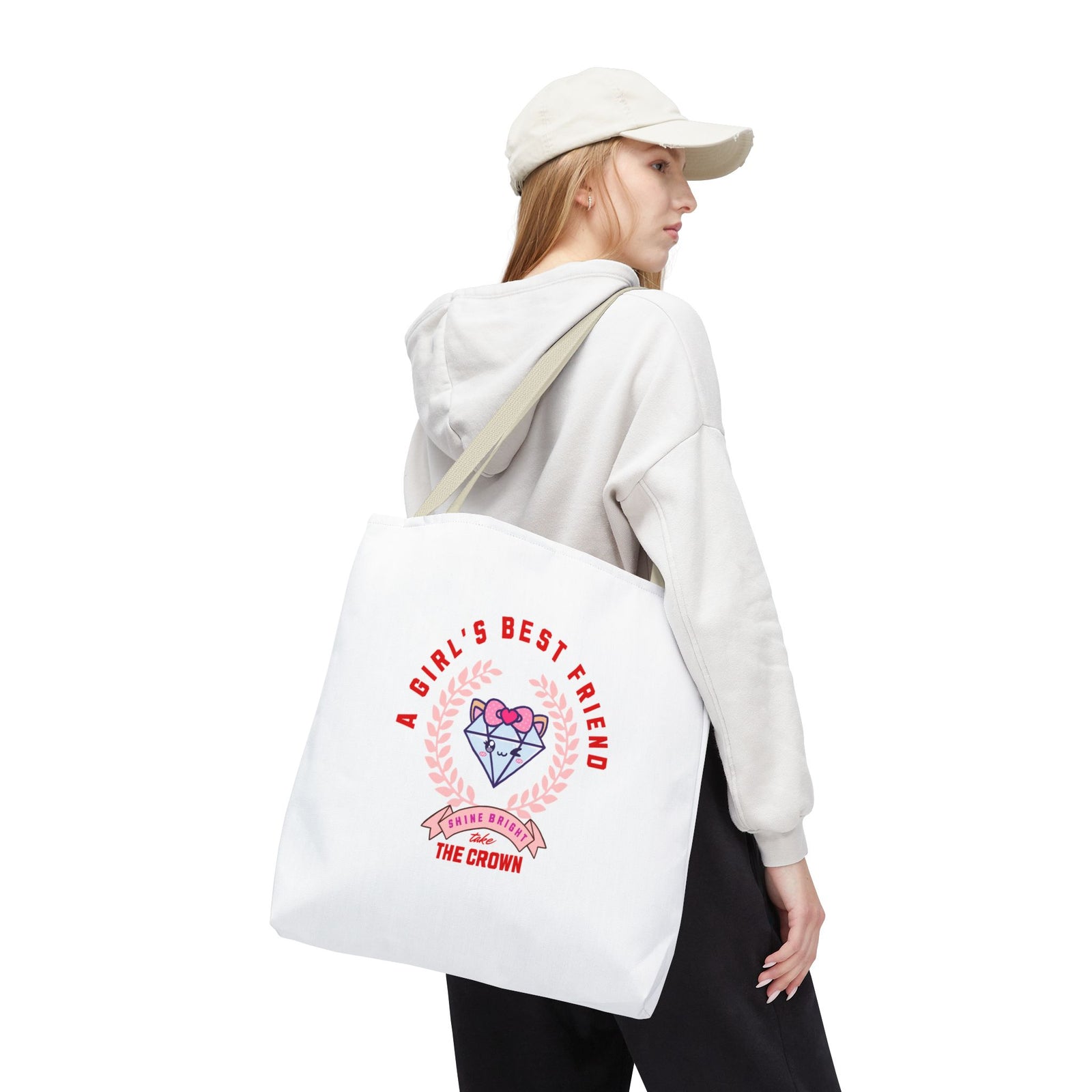 A Girl's Best Friend Tote Bag