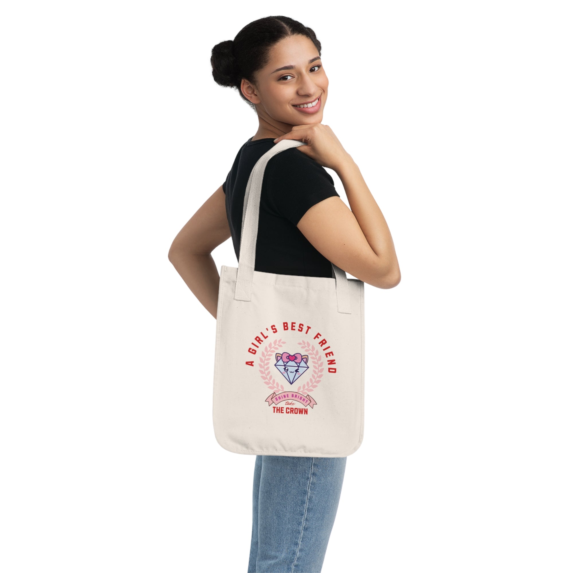 “Mira” Organic Canvas Tote Bag