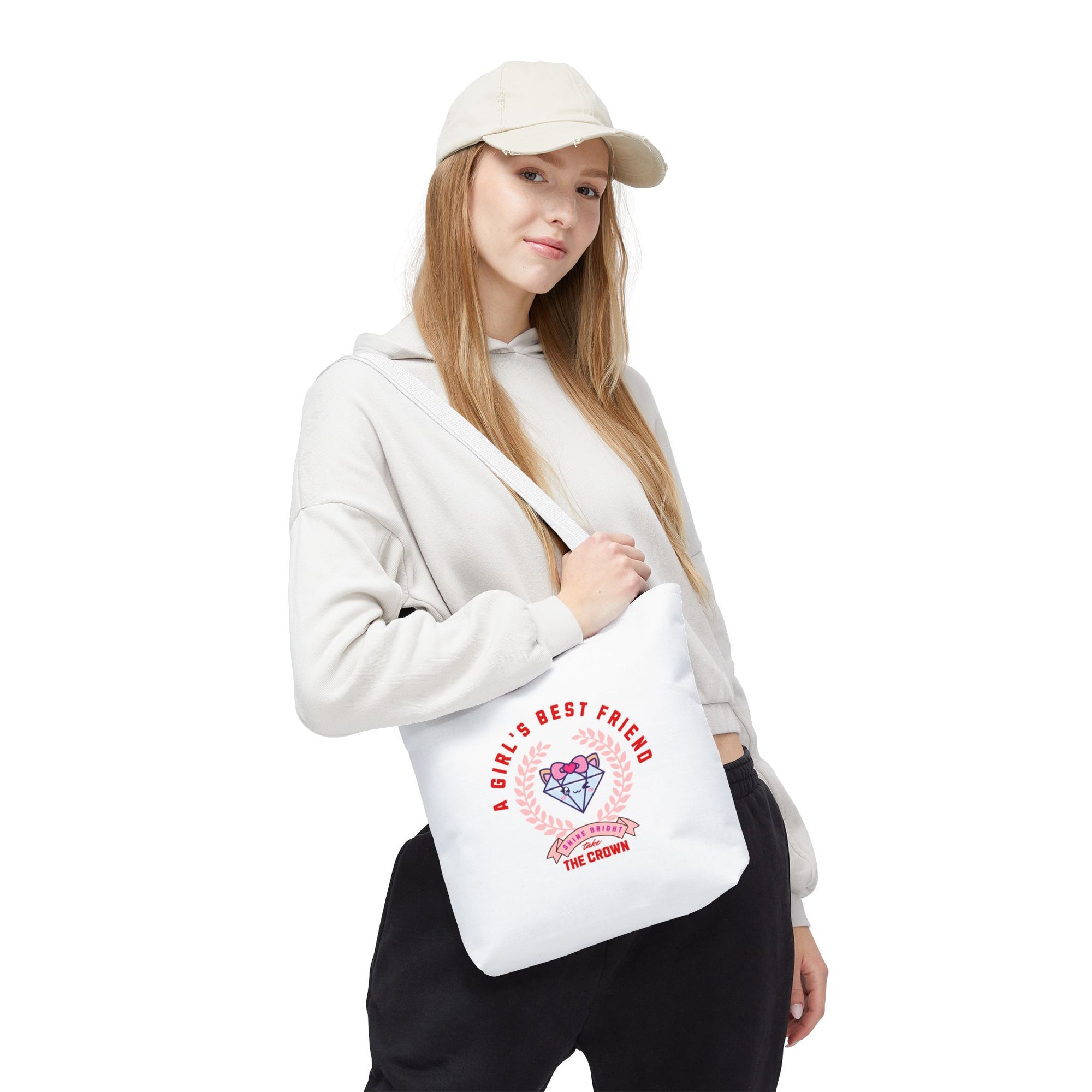 A Girl's Best Friend Tote Bag