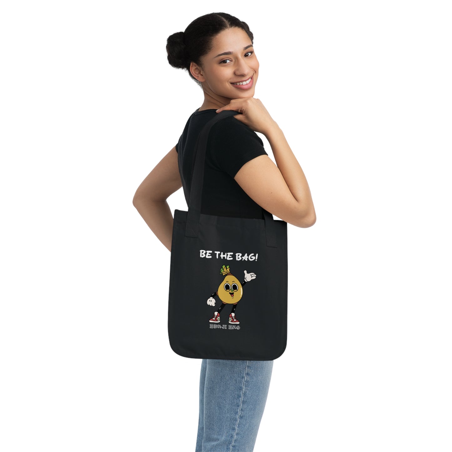 Organic Canvas Benji Tote Bag