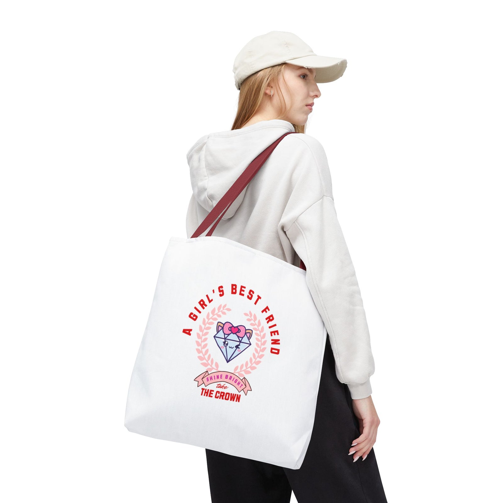 A Girl's Best Friend Tote Bag