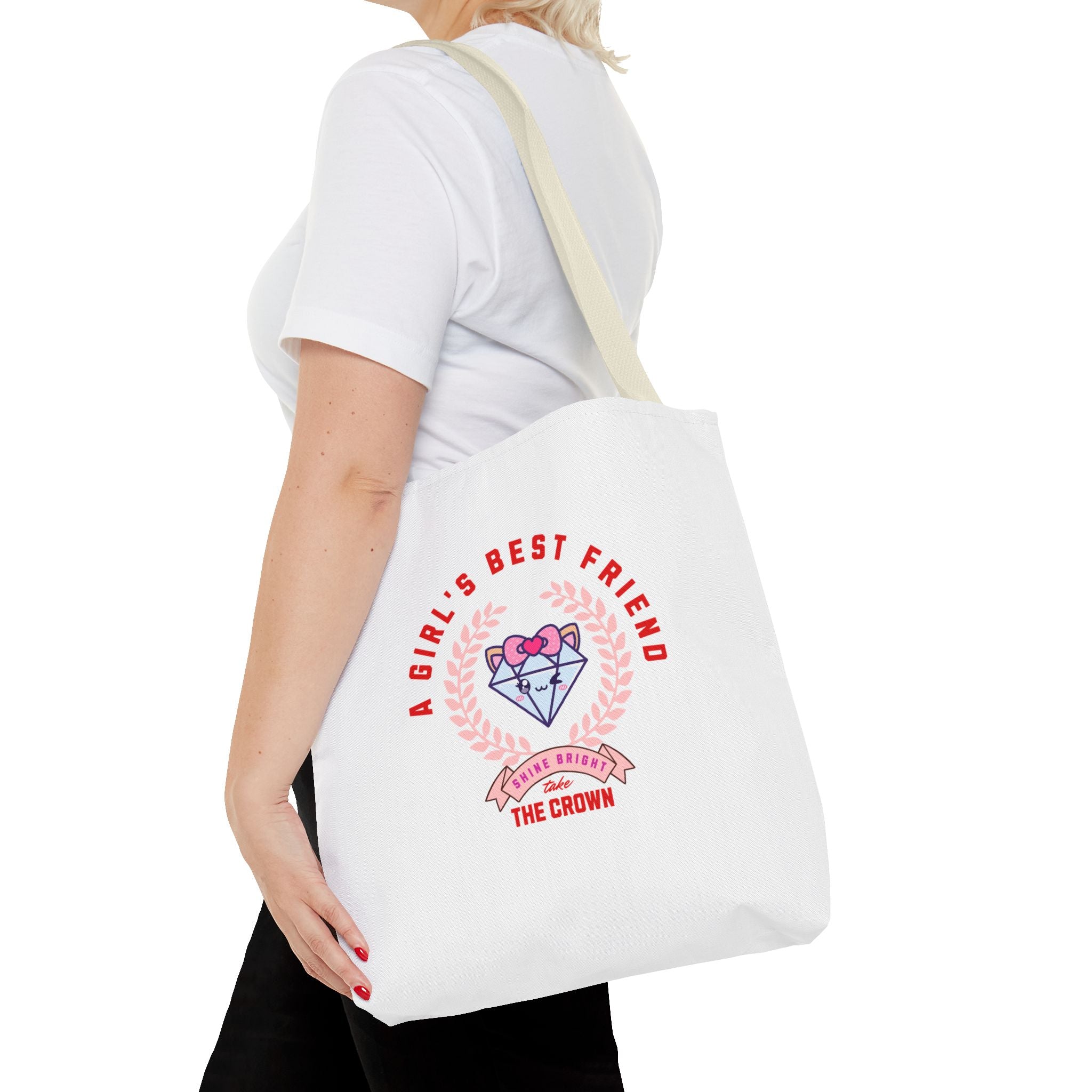 A Girl's Best Friend Tote Bag