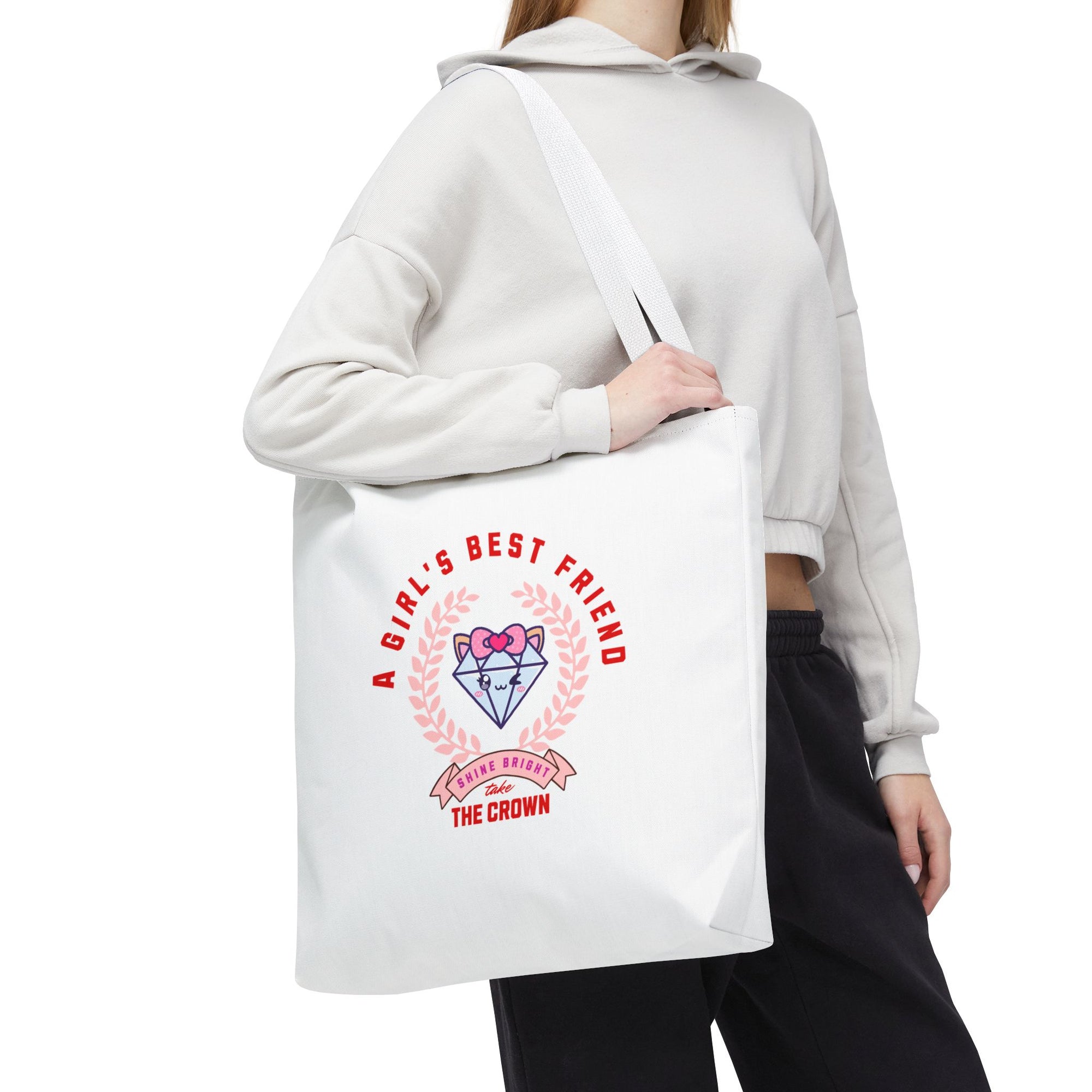 A Girl's Best Friend Tote Bag