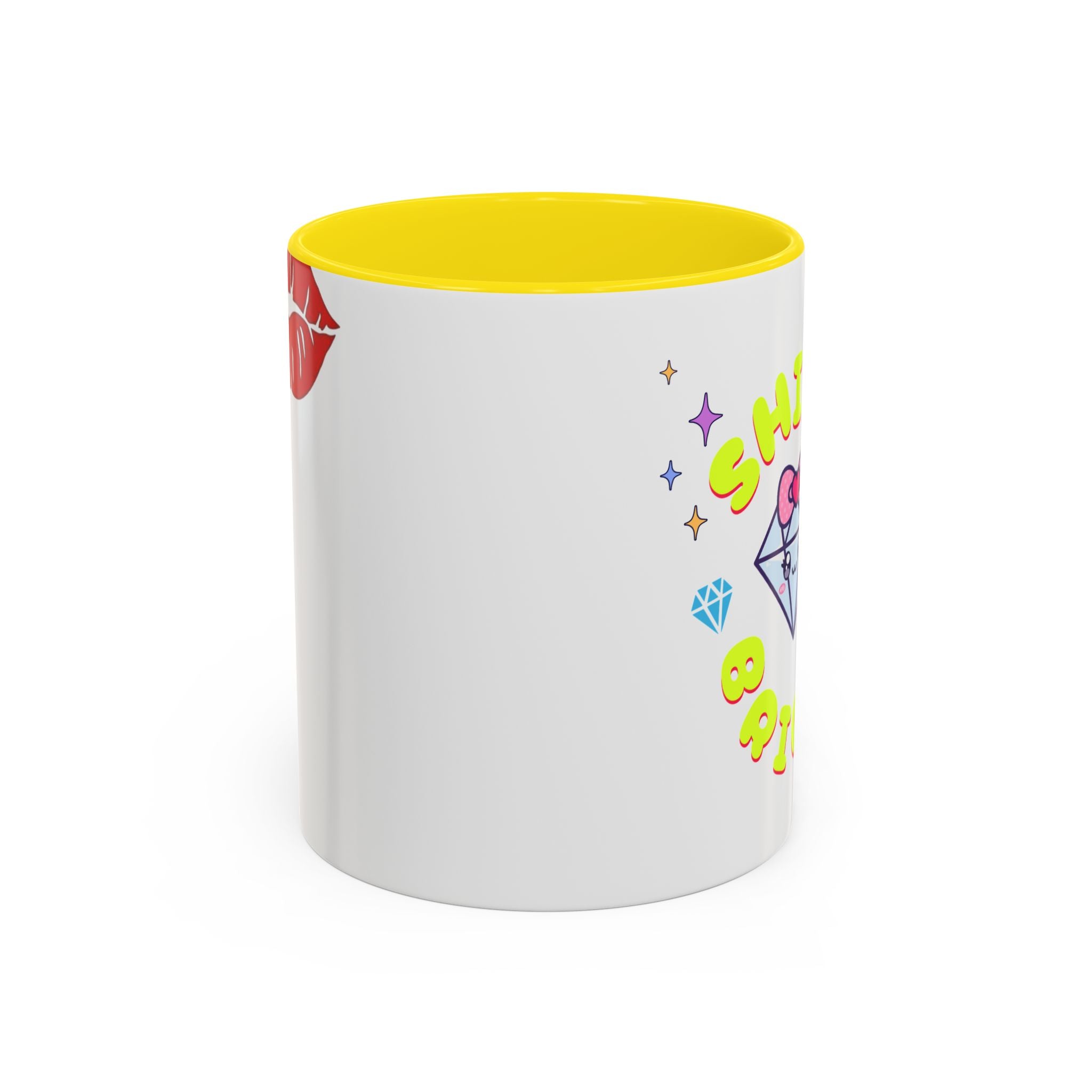 Shine Bright Coffee Mug - Colorful Accent Mug for Positive Vibes