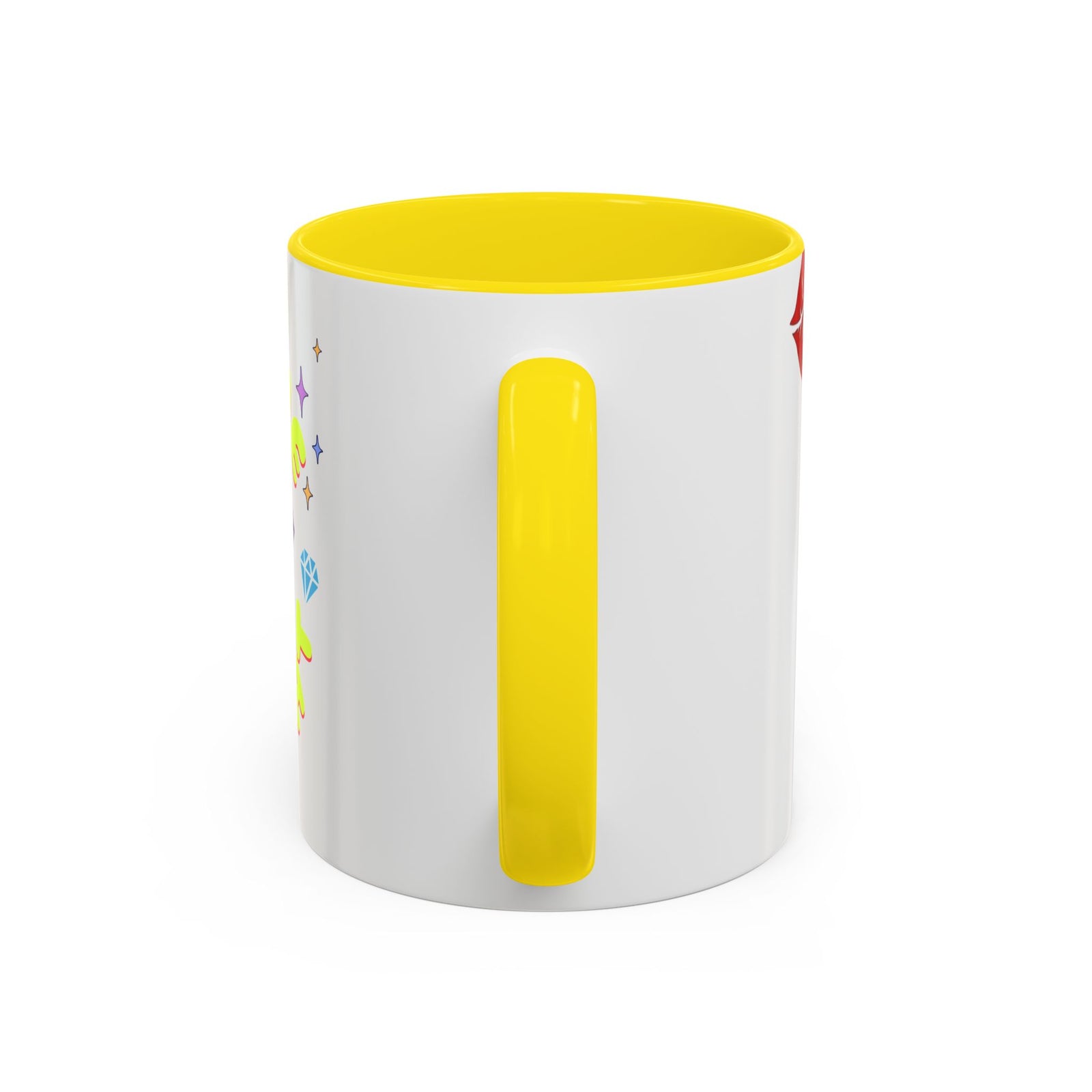 Shine Bright Coffee Mug - Colorful Accent Mug for Positive Vibes