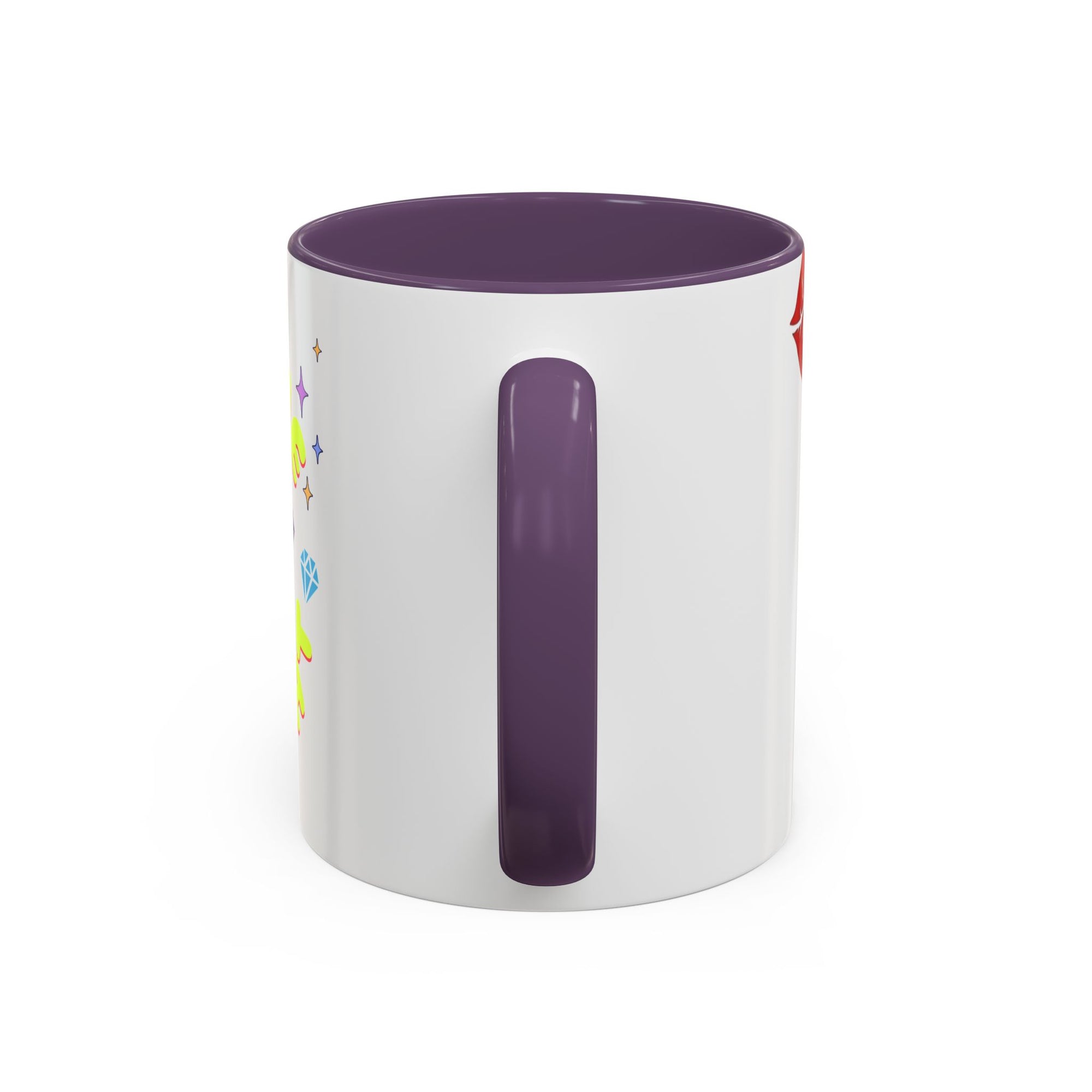 Shine Bright Coffee Mug - Colorful Accent Mug for Positive Vibes