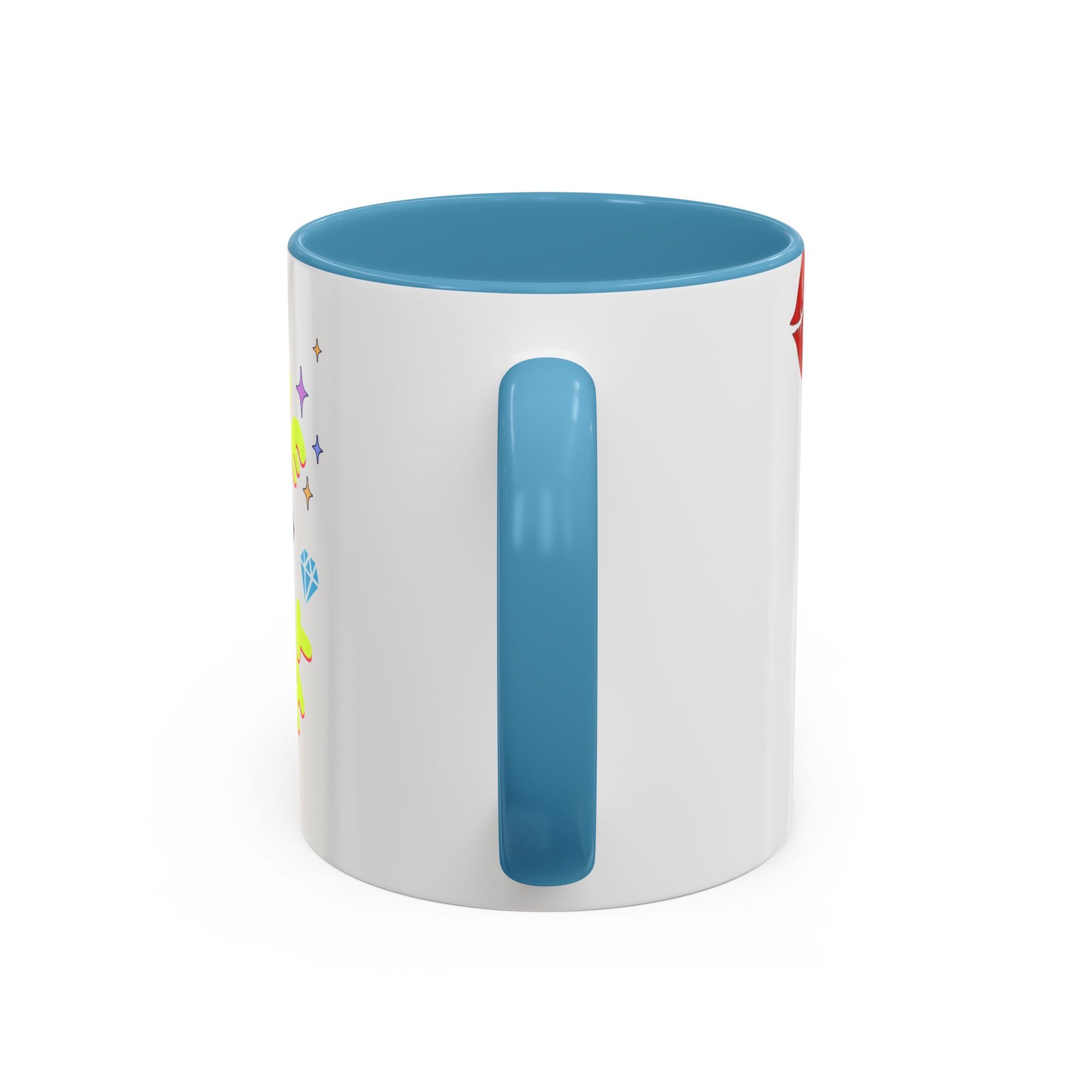 Shine Bright Coffee Mug - Colorful Accent Mug for Positive Vibes