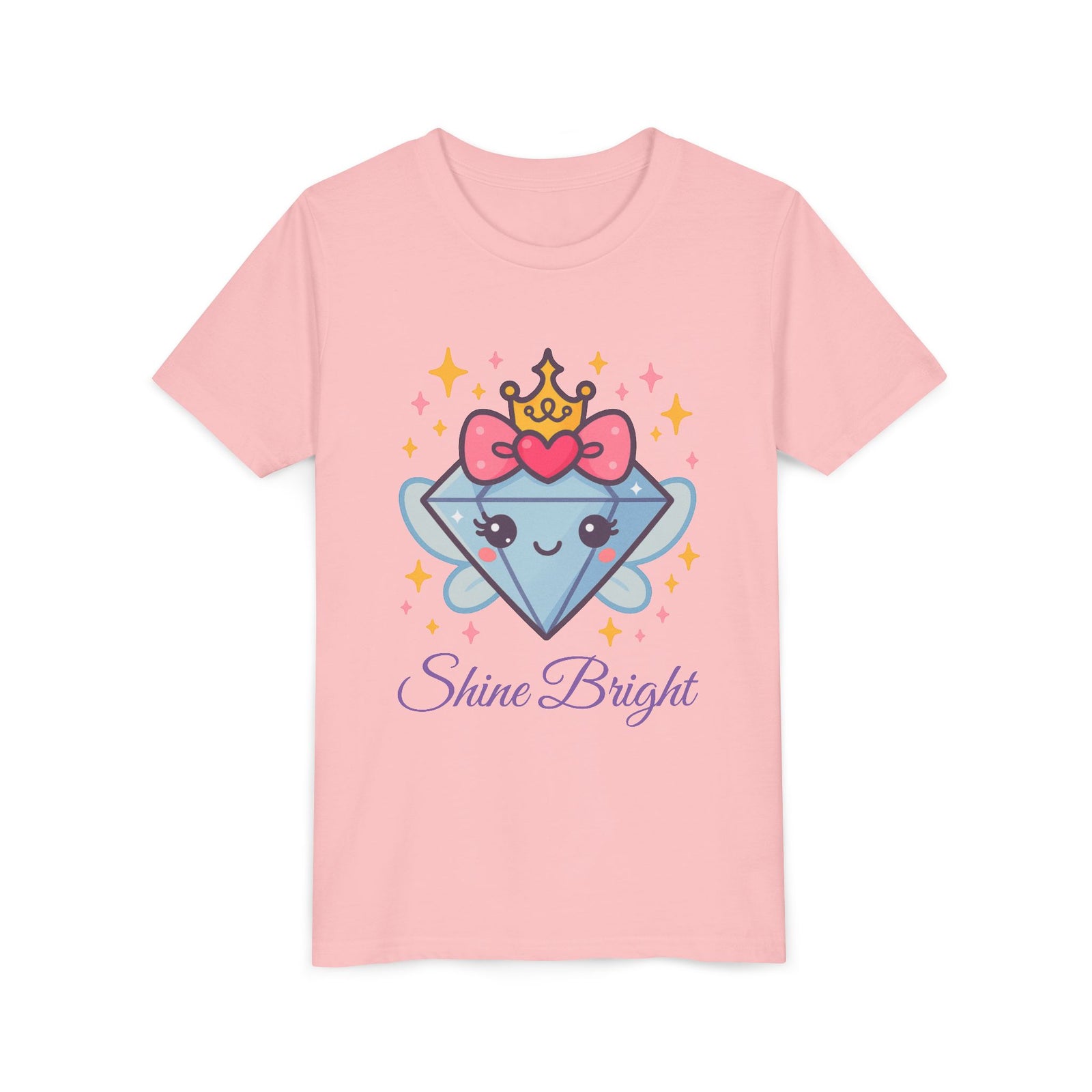 Cute 'Shine Bright' Mira Youth Tee