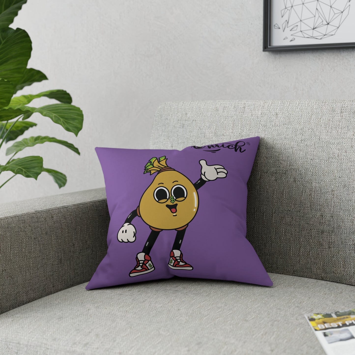 Benji Bag Broadcloth Pillow