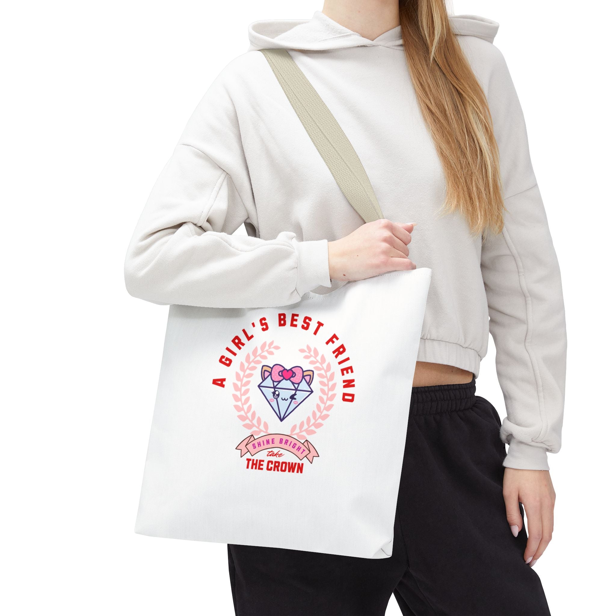 A Girl's Best Friend Tote Bag