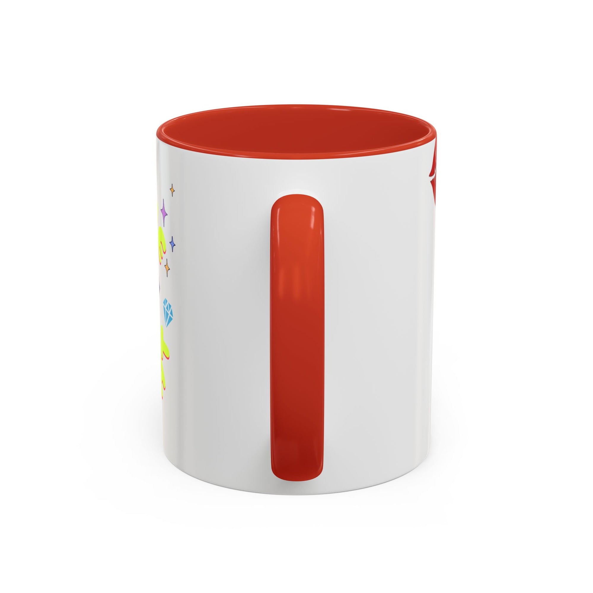 Shine Bright Coffee Mug - Colorful Accent Mug for Positive Vibes