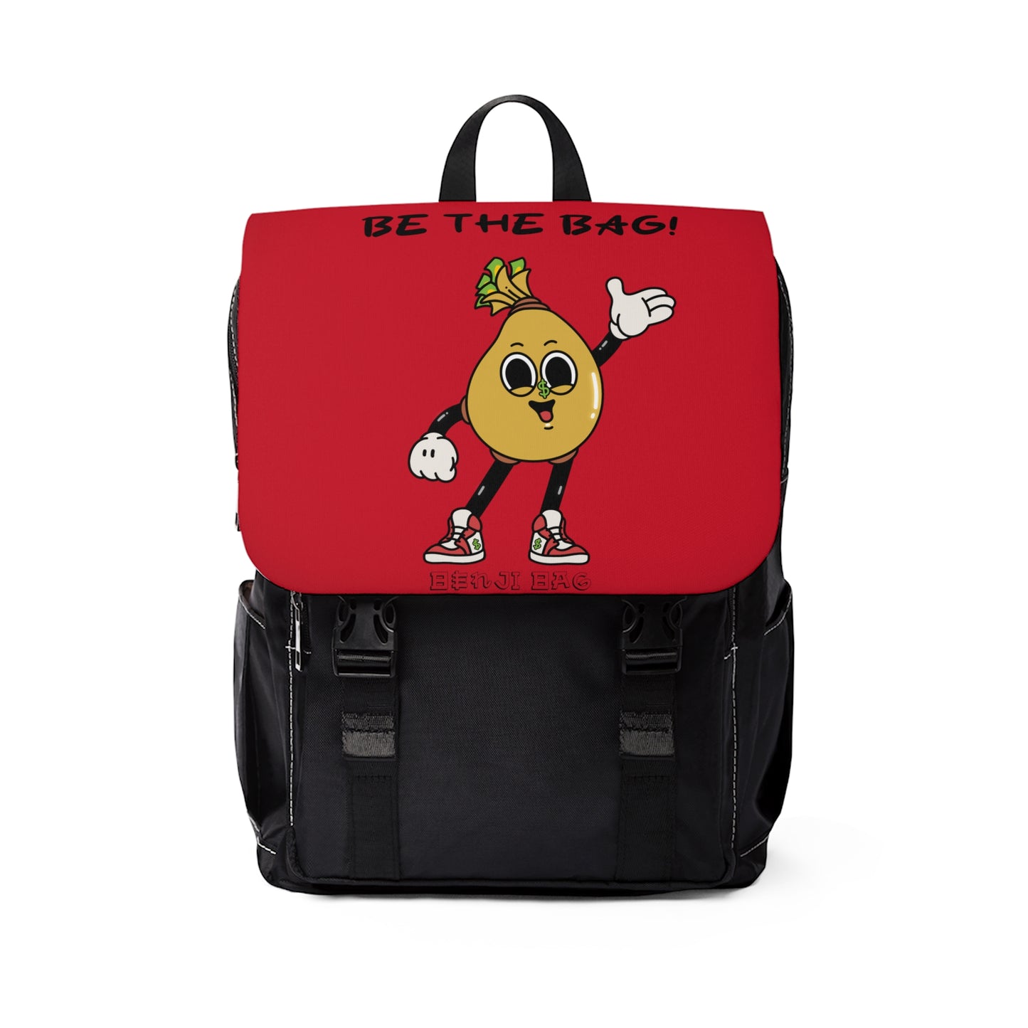 Benji "BE THE BAG" Unisex Casual Shoulder Backpack