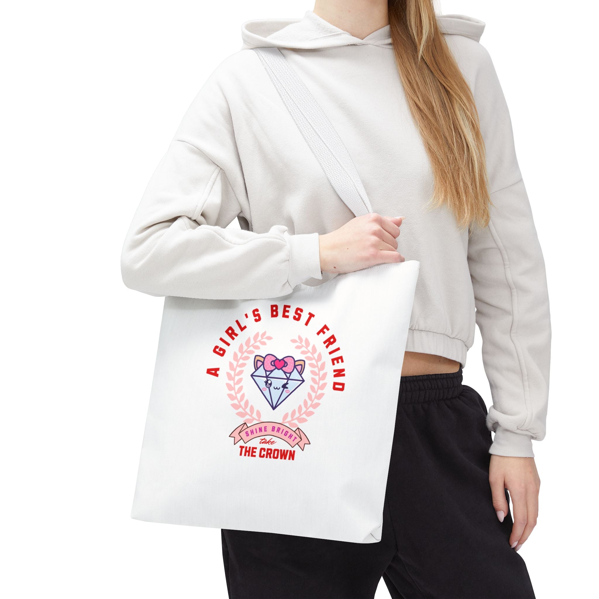 A Girl's Best Friend Tote Bag