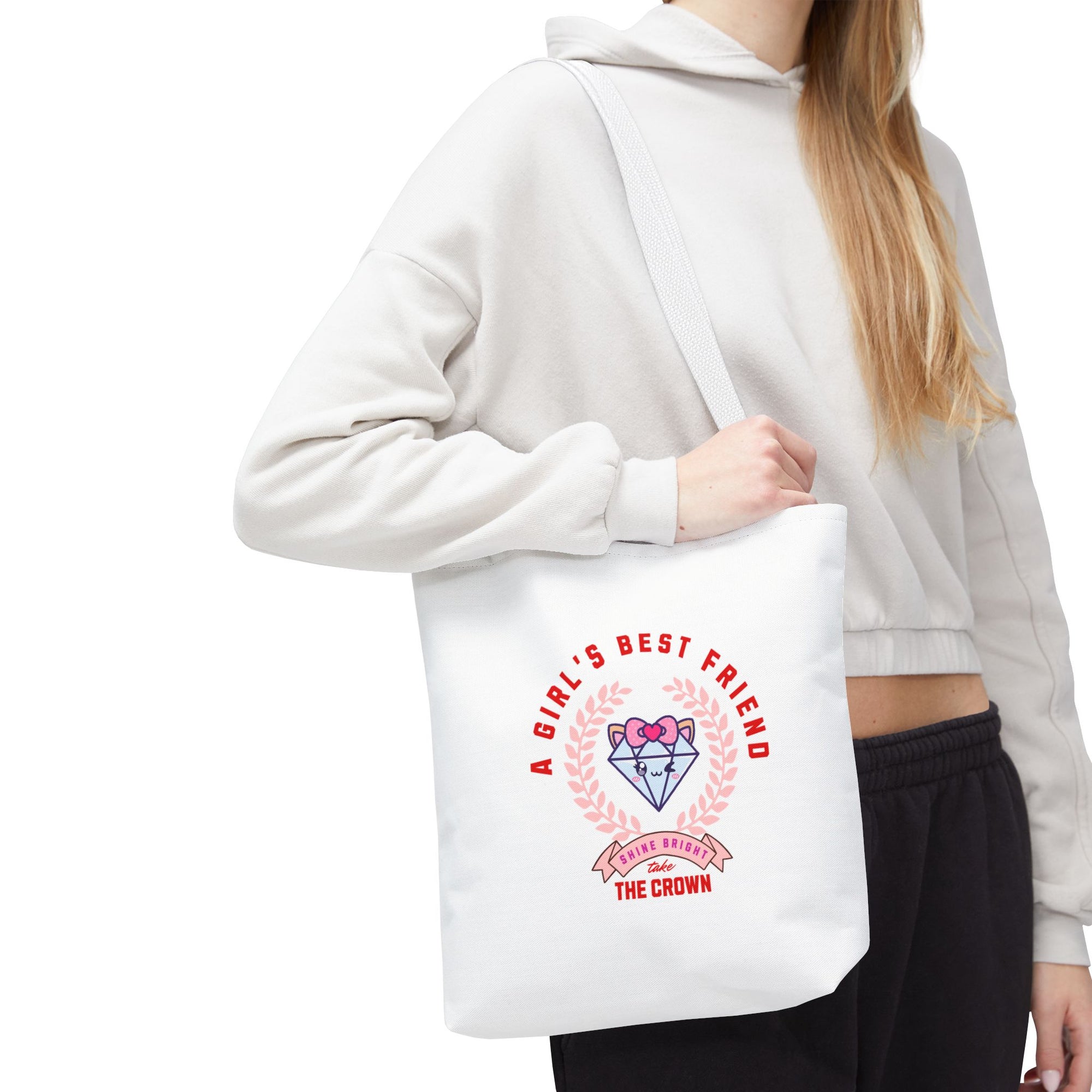 A Girl's Best Friend Tote Bag
