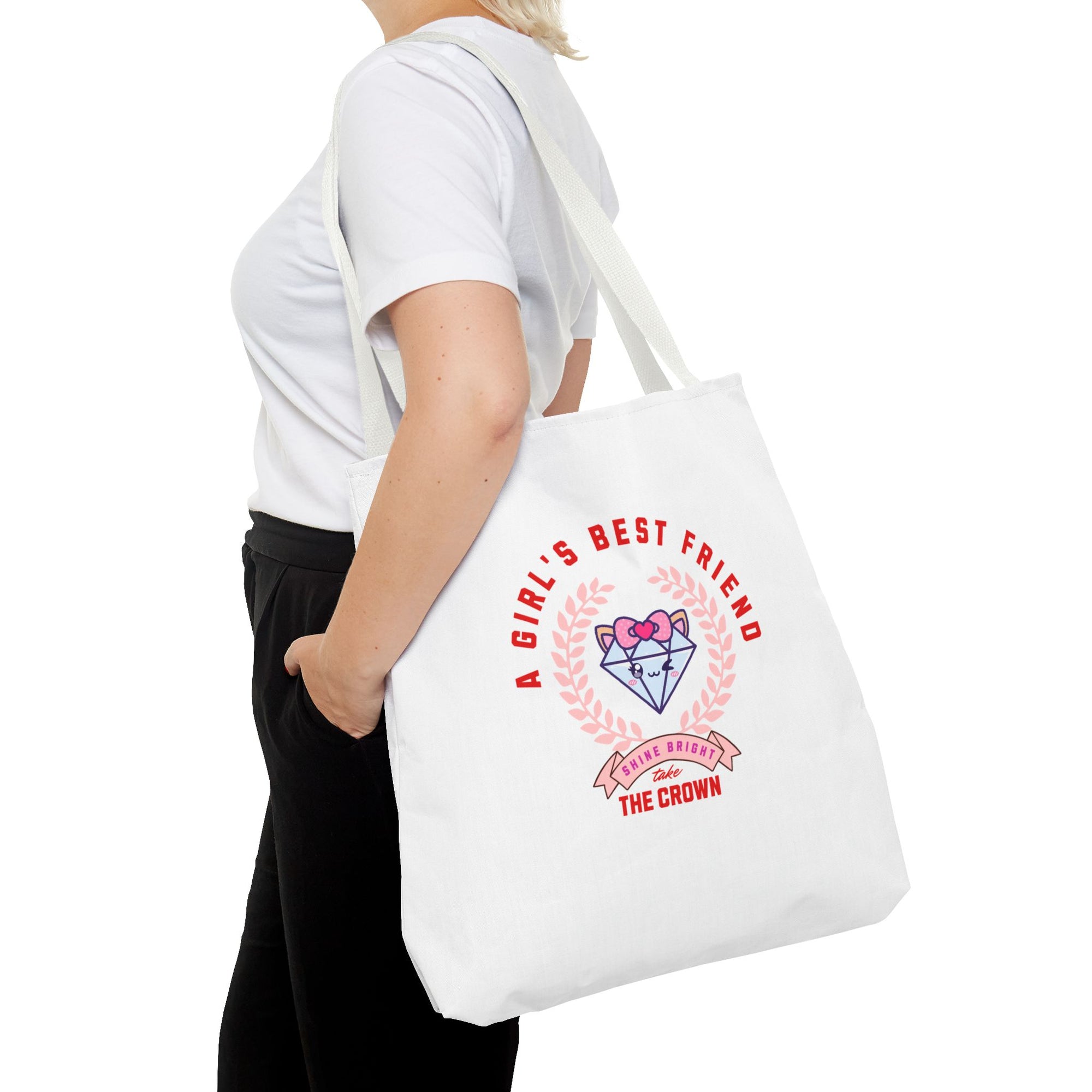 A Girl's Best Friend Tote Bag
