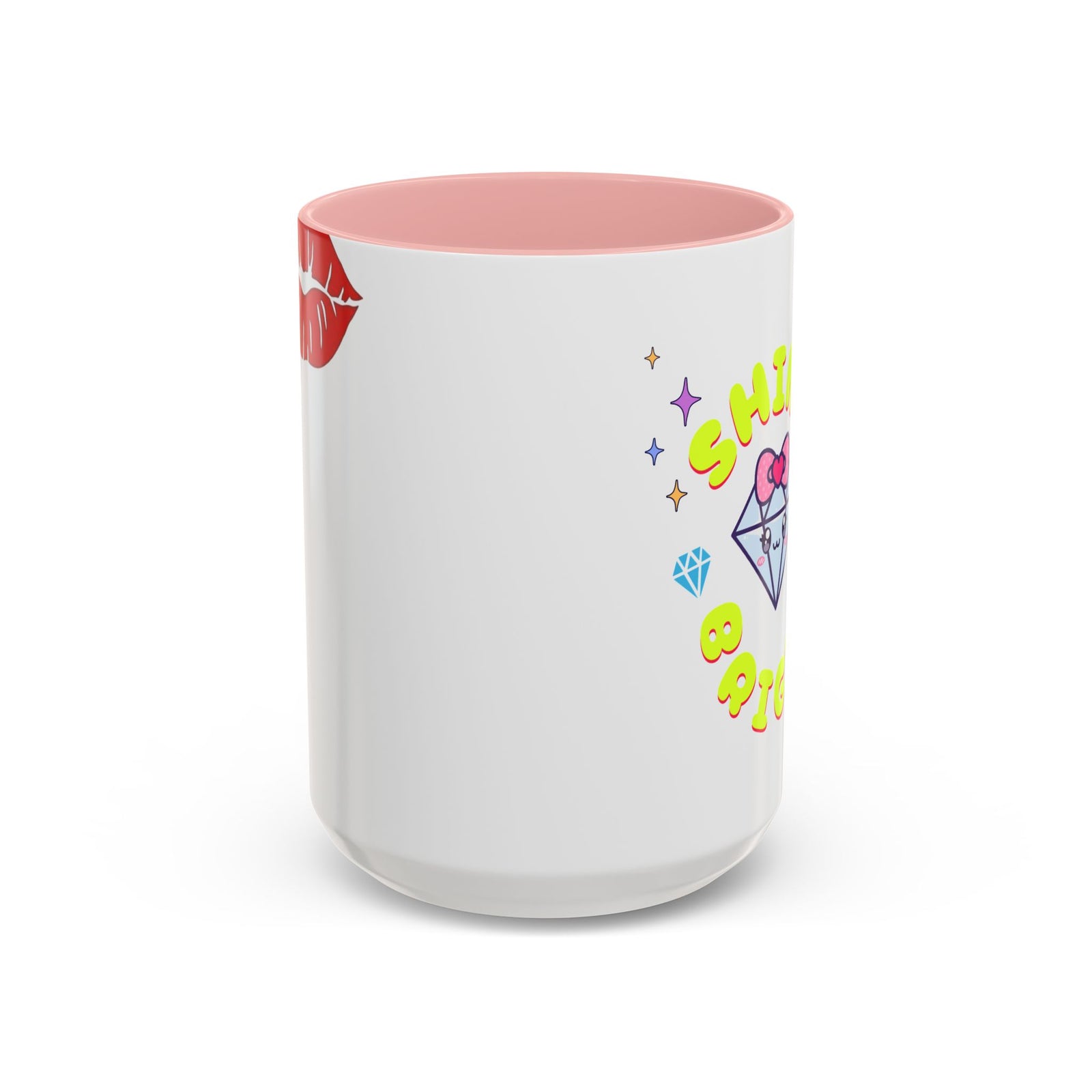 Shine Bright Coffee Mug - Colorful Accent Mug for Positive Vibes