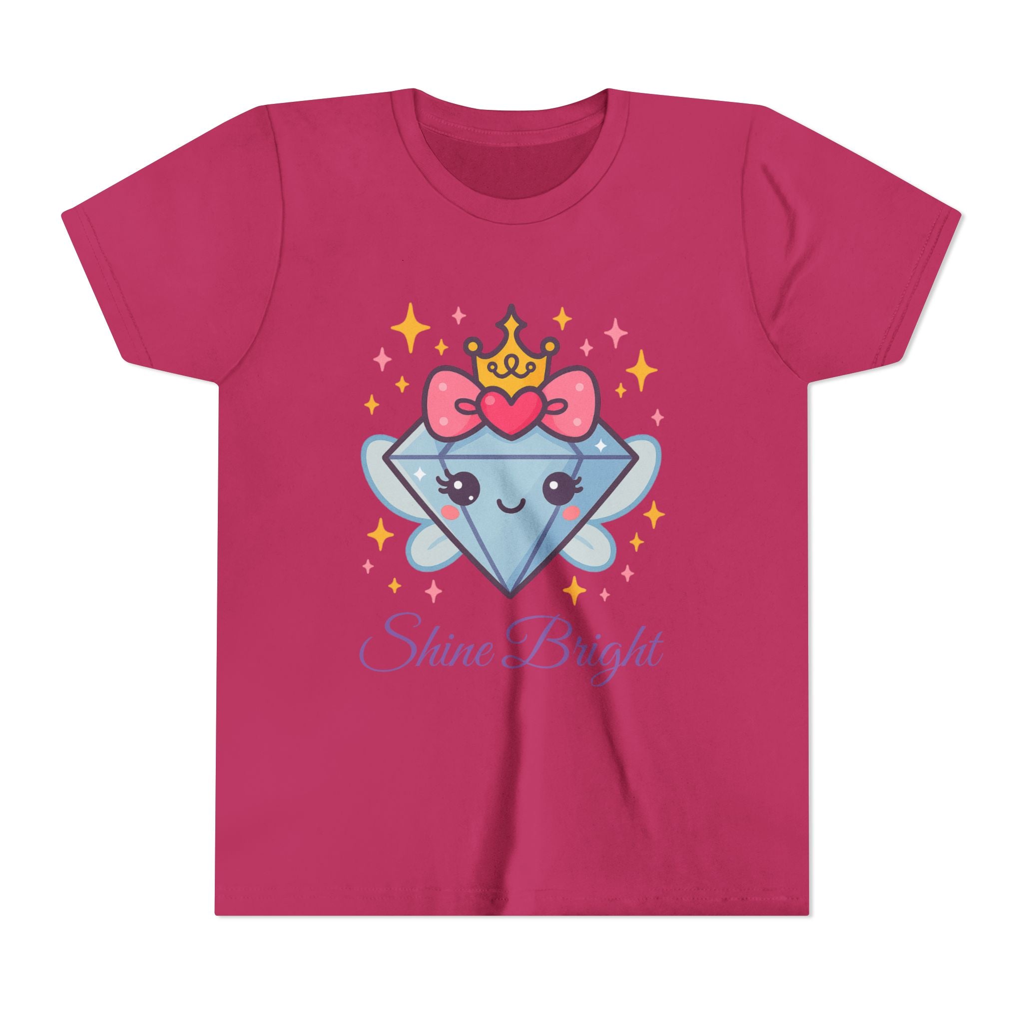 Cute 'Shine Bright' Mira Youth Tee