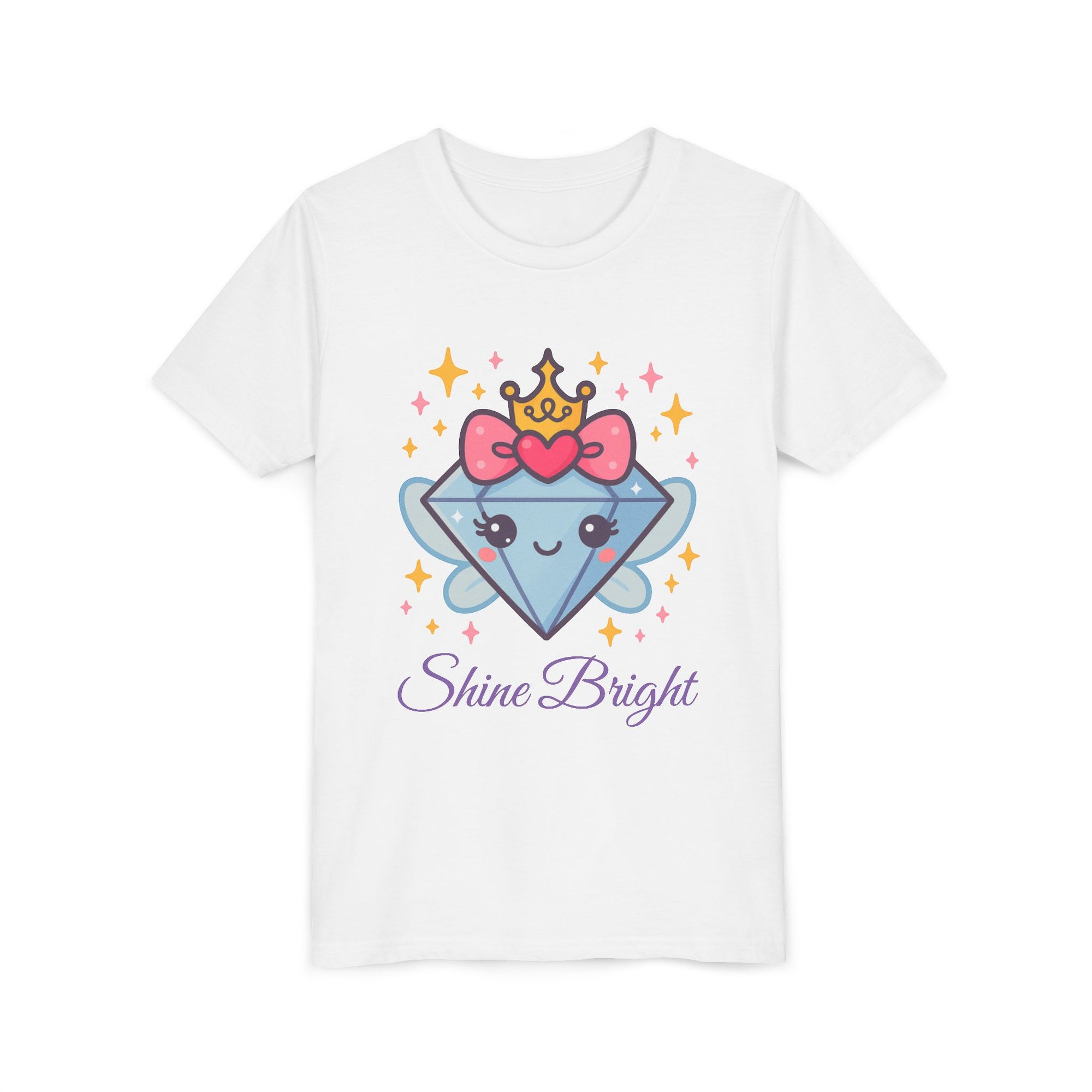 Cute 'Shine Bright' Mira Youth Tee