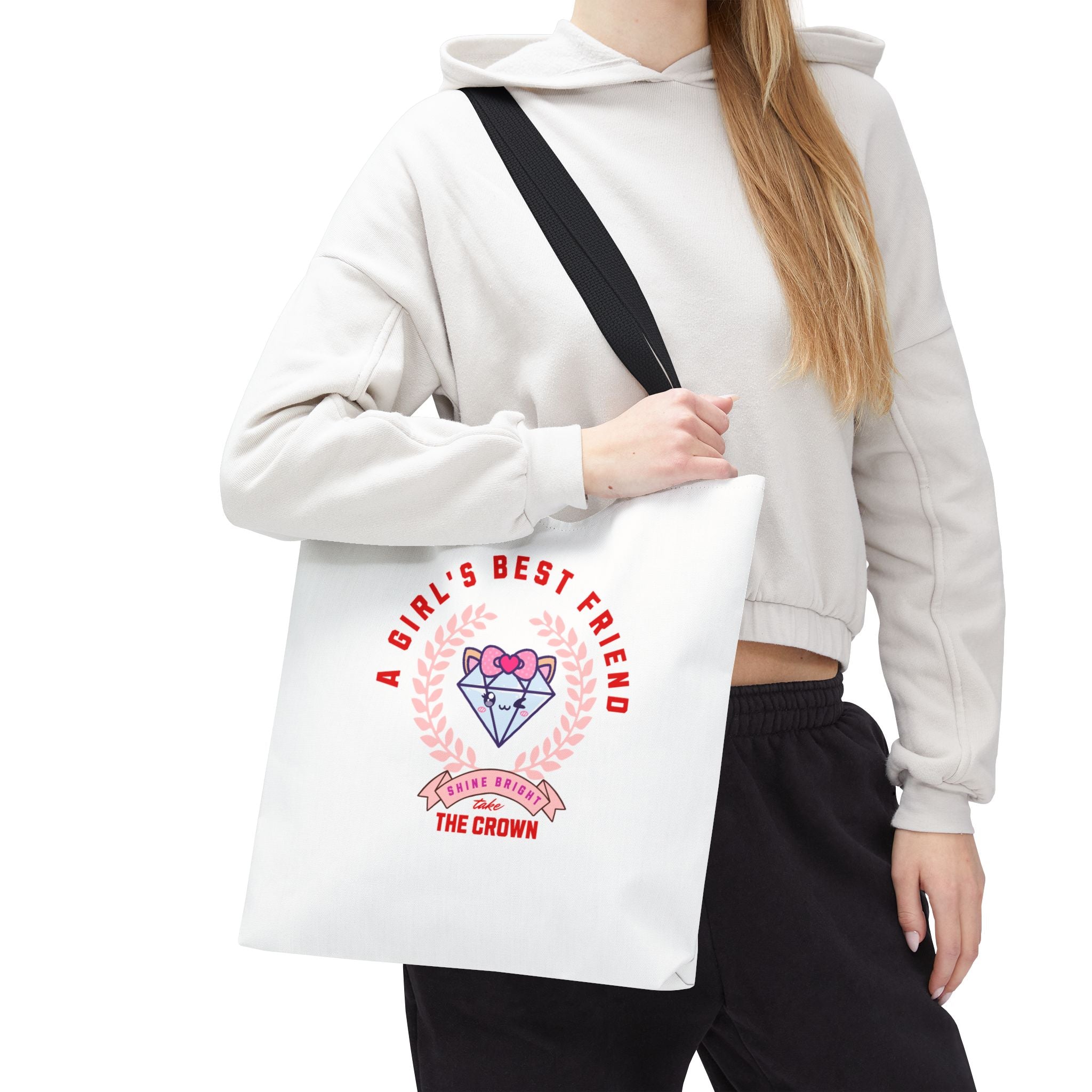A Girl's Best Friend Tote Bag