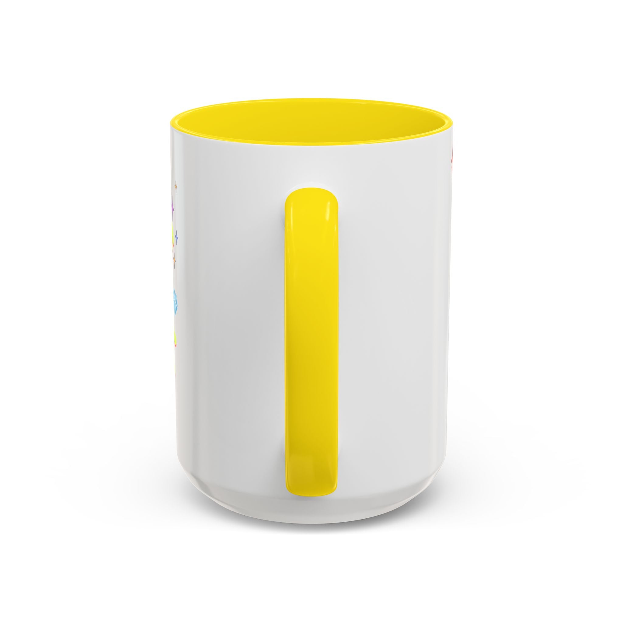 Shine Bright Coffee Mug - Colorful Accent Mug for Positive Vibes