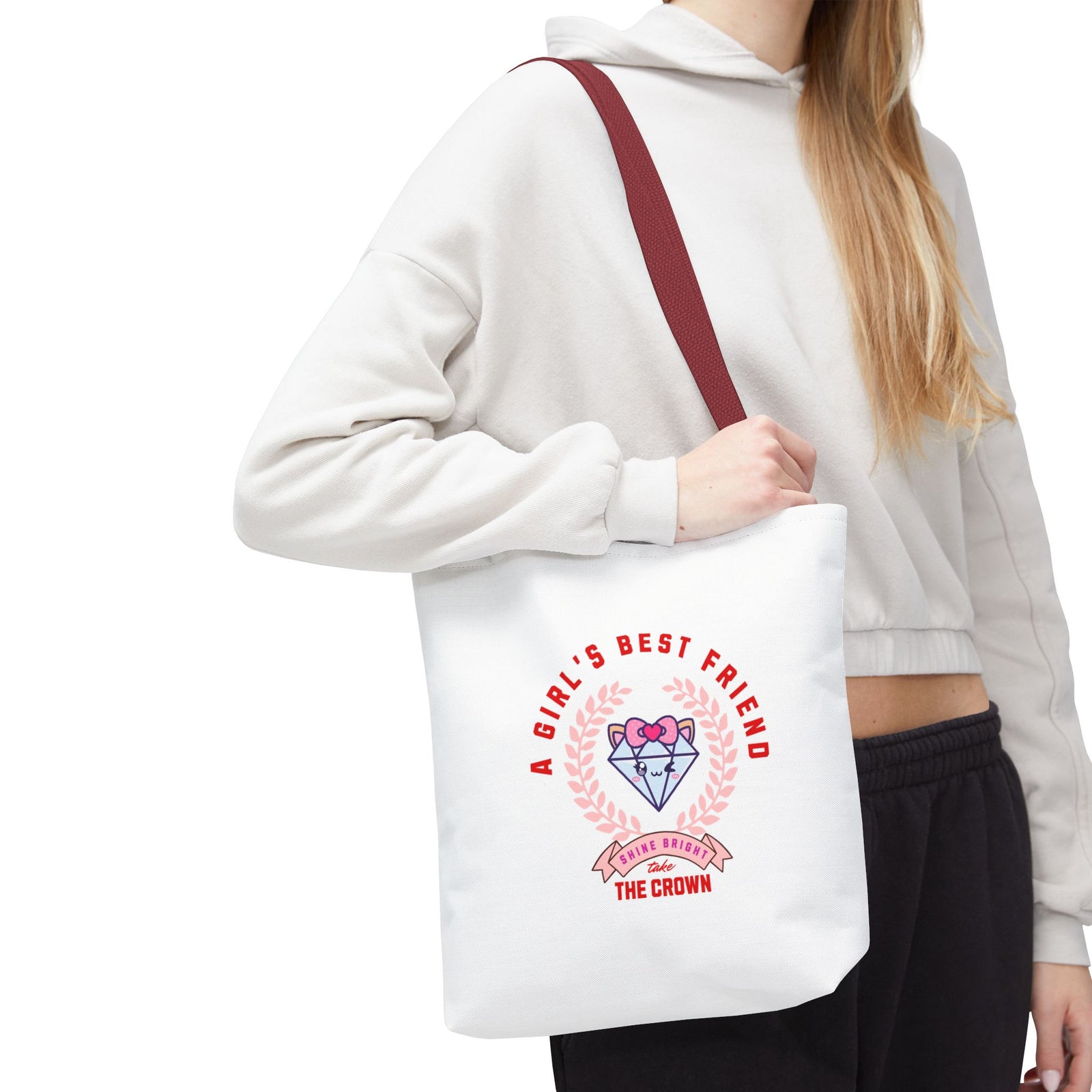 A Girl's Best Friend Tote Bag
