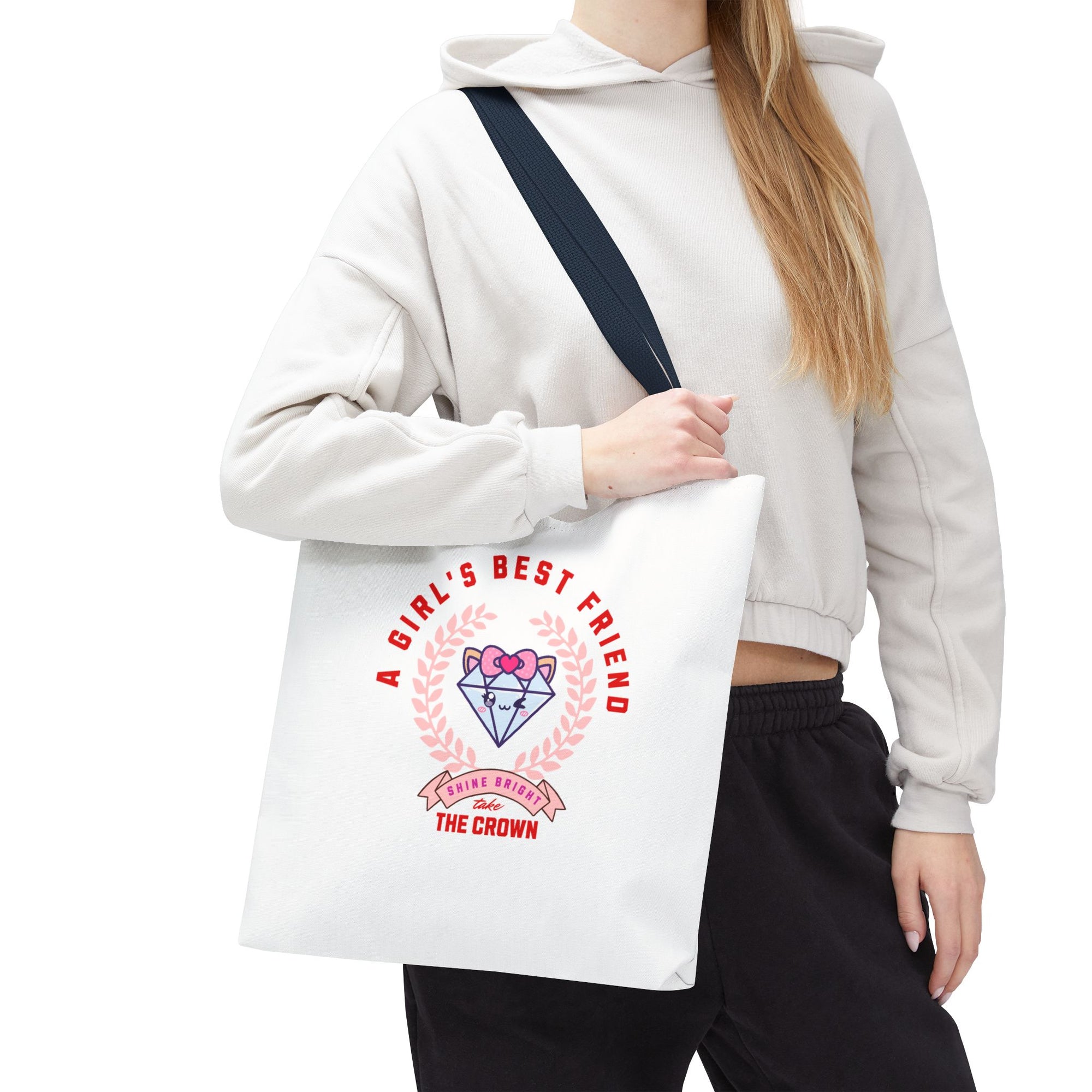A Girl's Best Friend Tote Bag