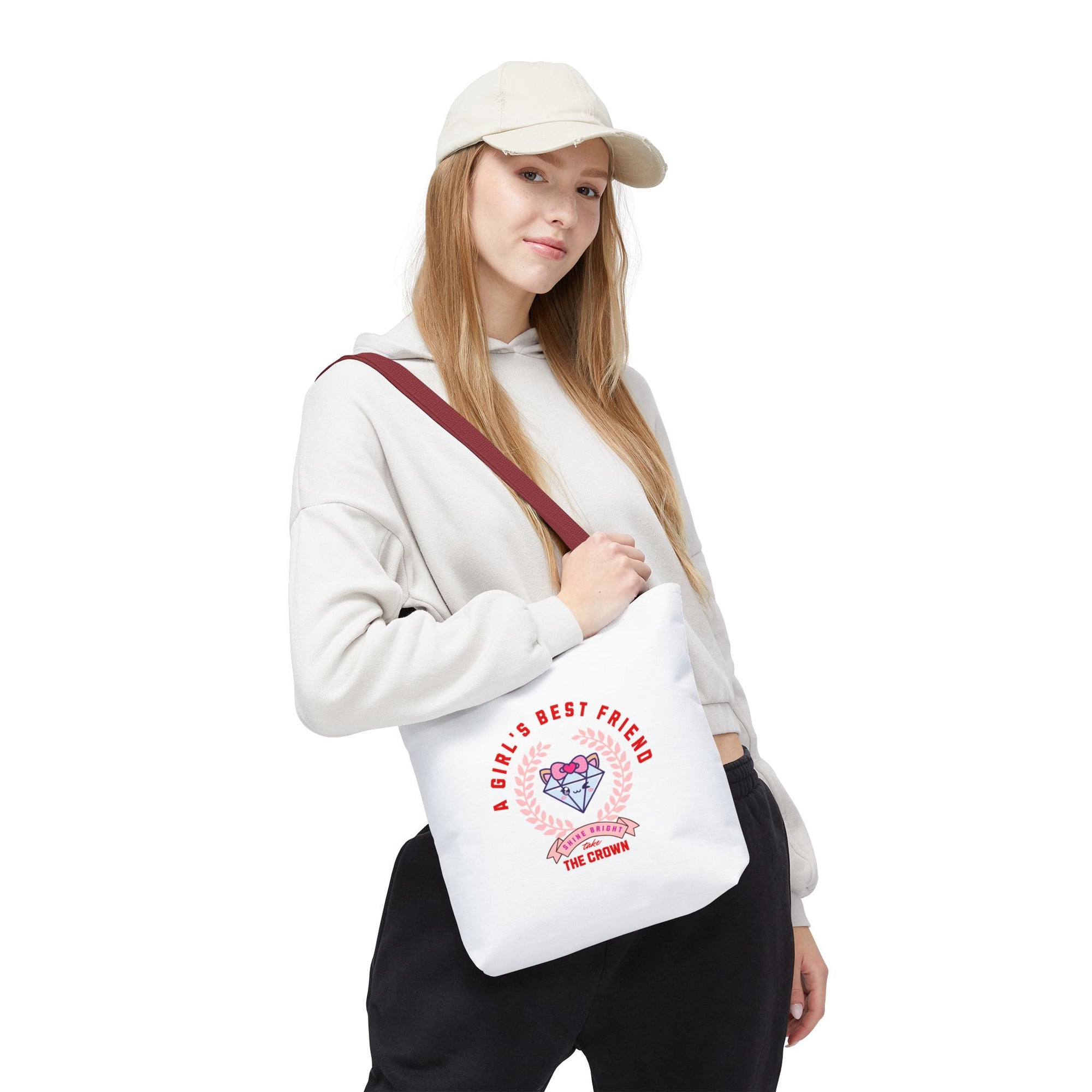 A Girl's Best Friend Tote Bag