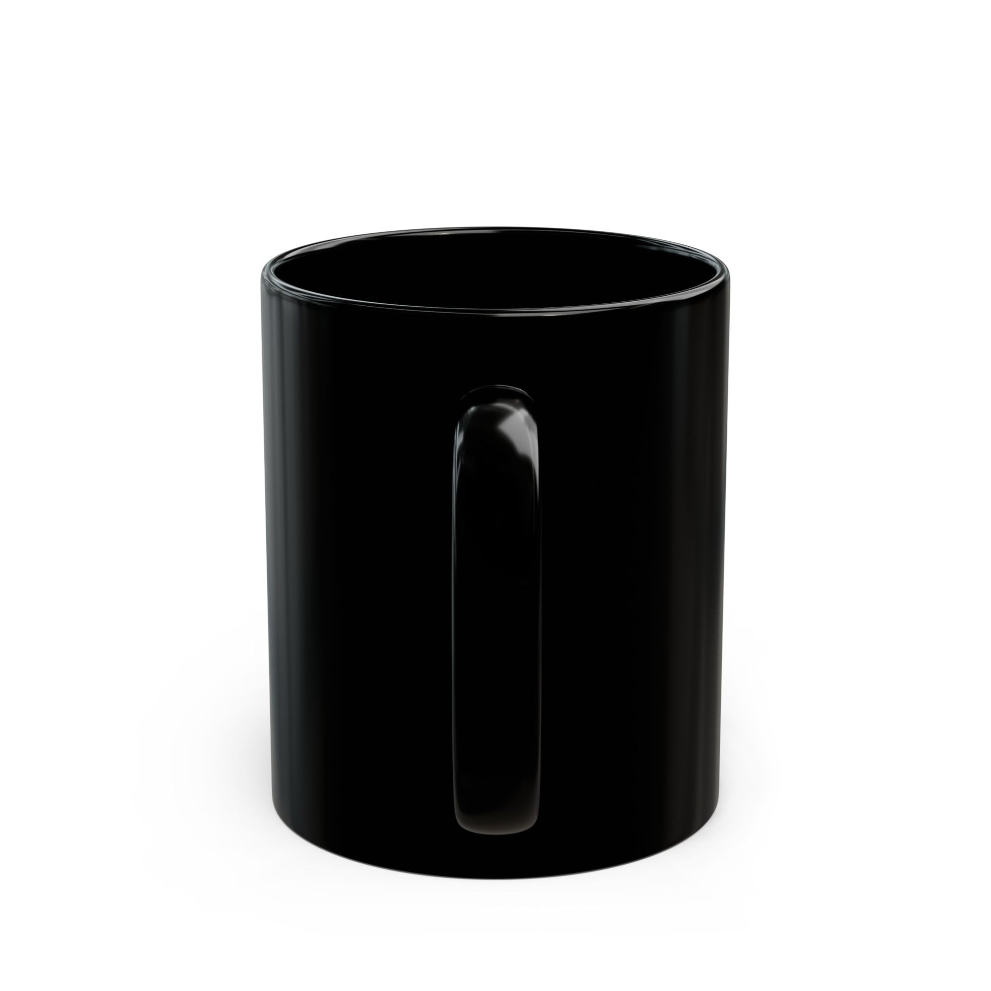 Shine Bright “Mira” Black Mug – Fun & Playful Coffee Cup for Positive Vibes
