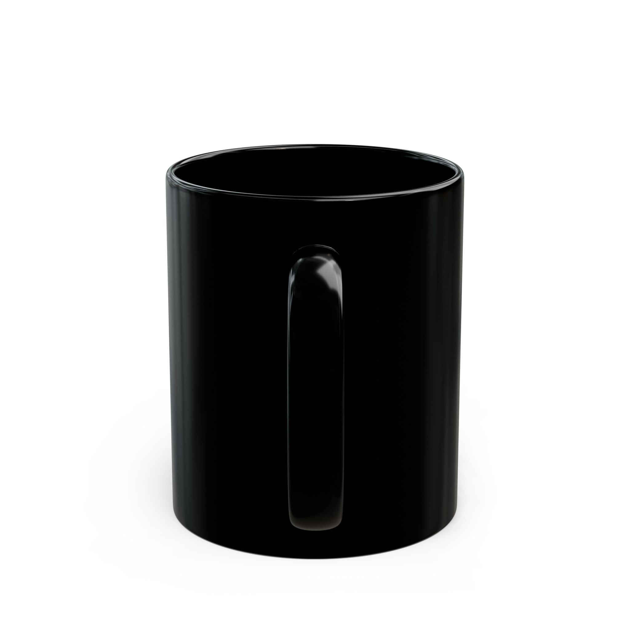 Shine Bright “Mira” Black Mug – Fun & Playful Coffee Cup for Positive Vibes
