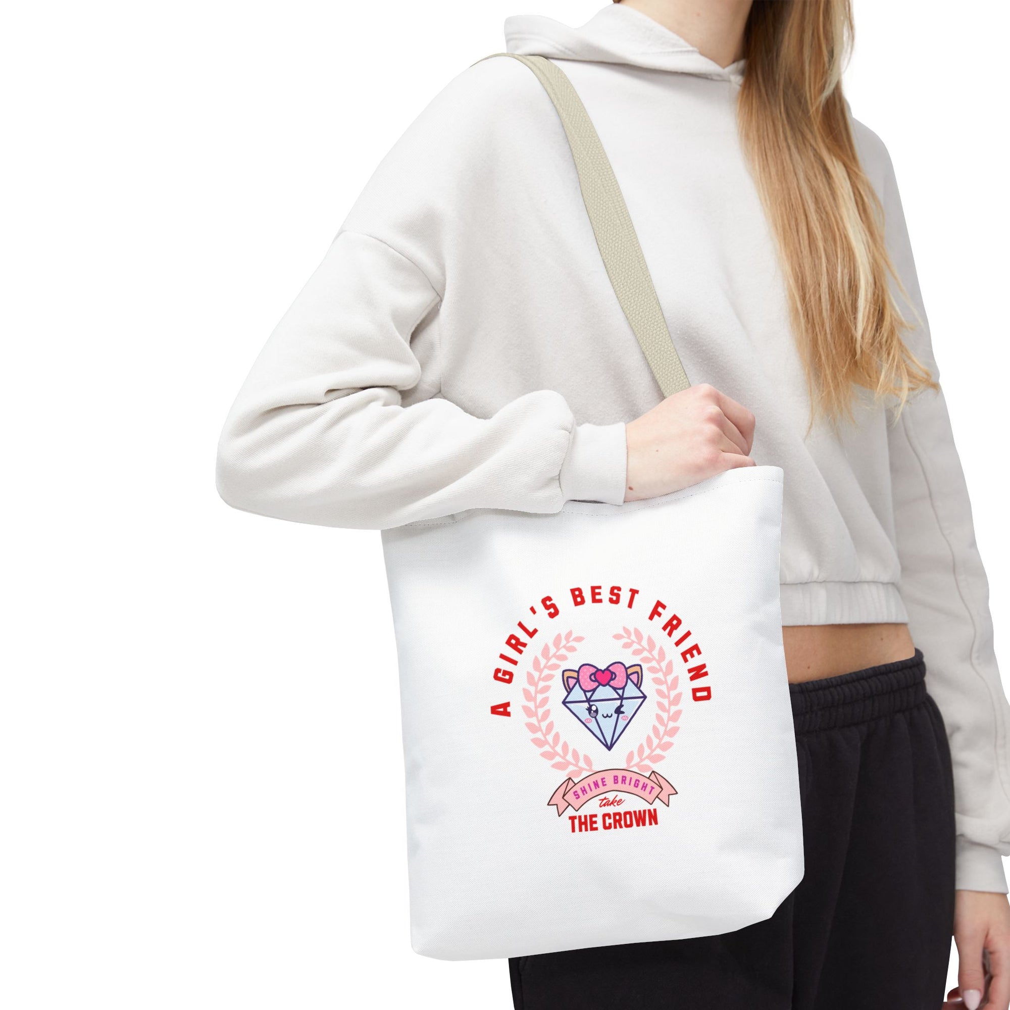 A Girl's Best Friend Tote Bag