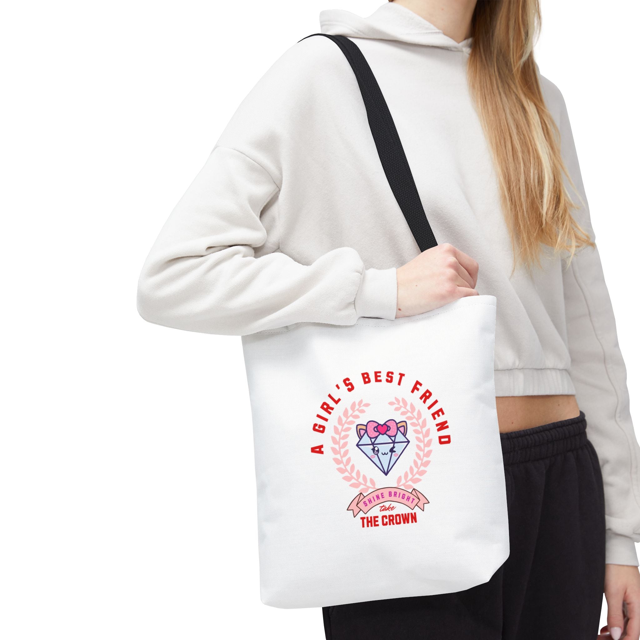 A Girl's Best Friend Tote Bag