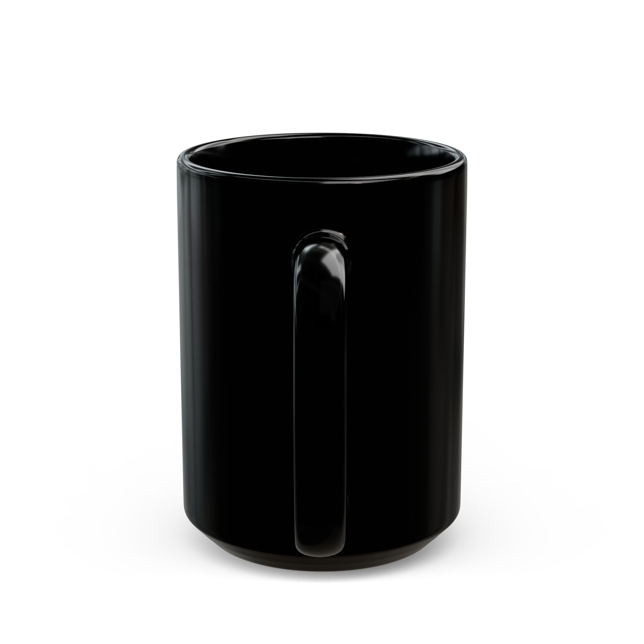 Shine Bright “Mira” Black Mug – Fun & Playful Coffee Cup for Positive Vibes