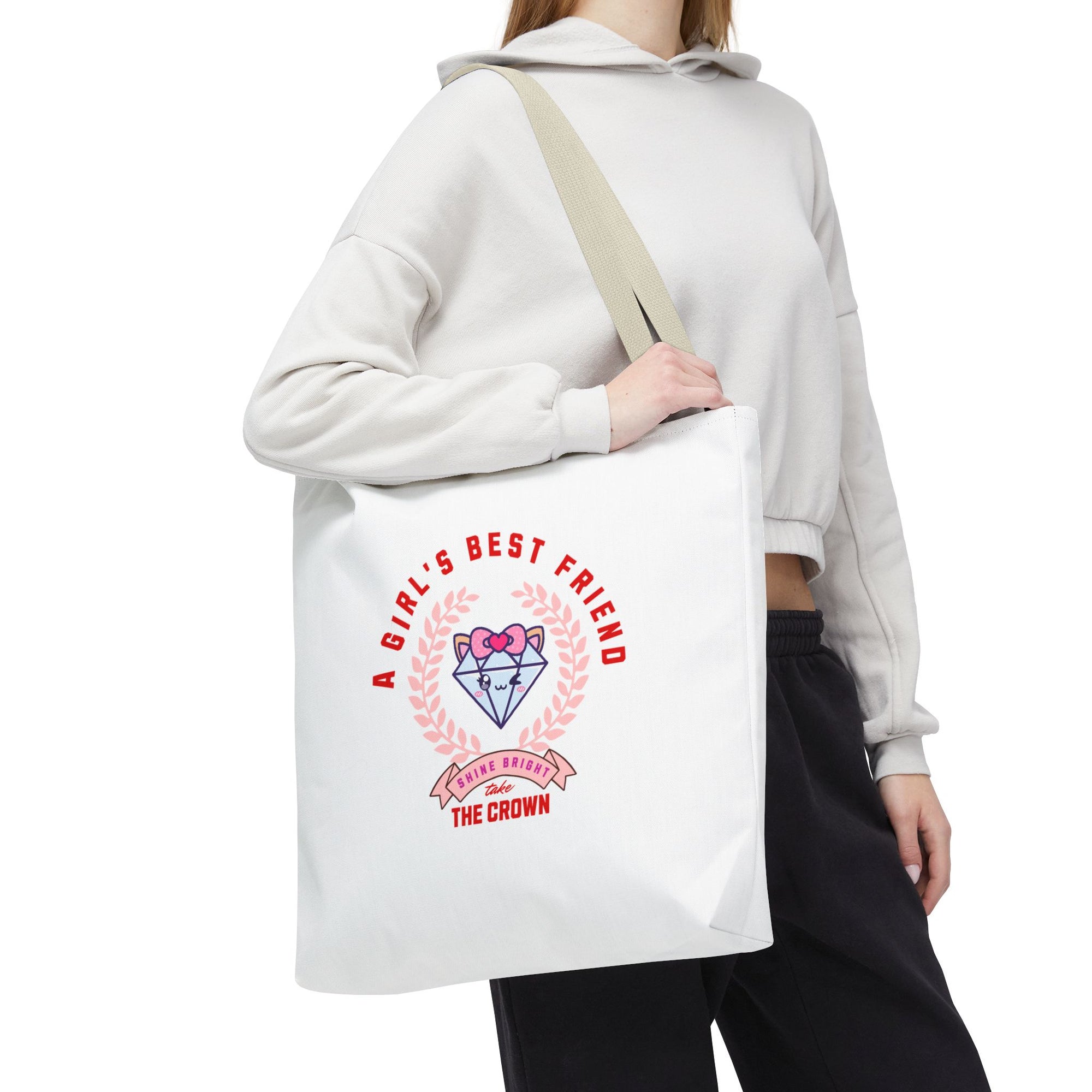 A Girl's Best Friend Tote Bag