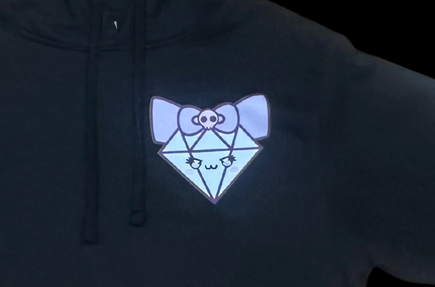 Mira Cropped Hoodie – Shine with Edge