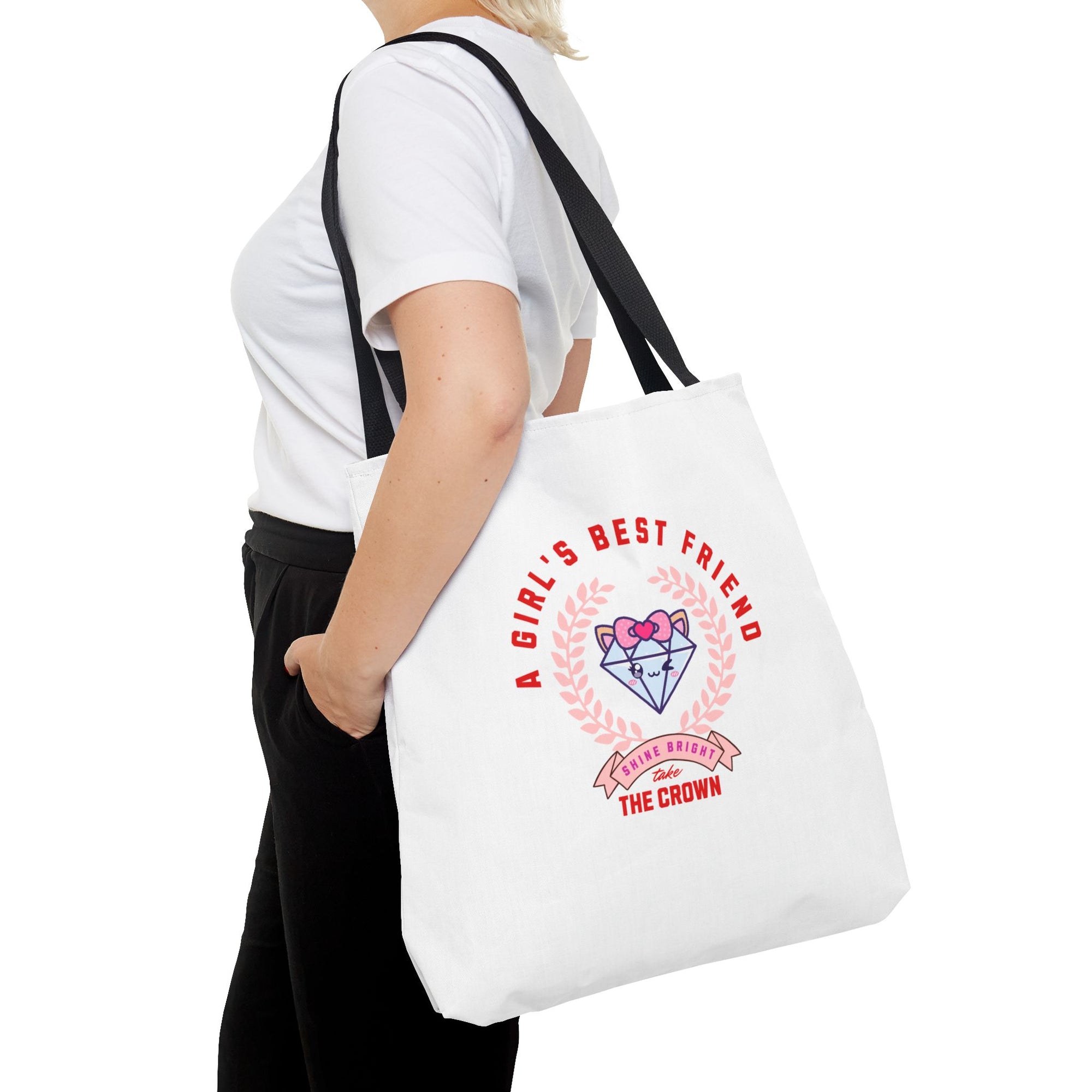 A Girl's Best Friend Tote Bag