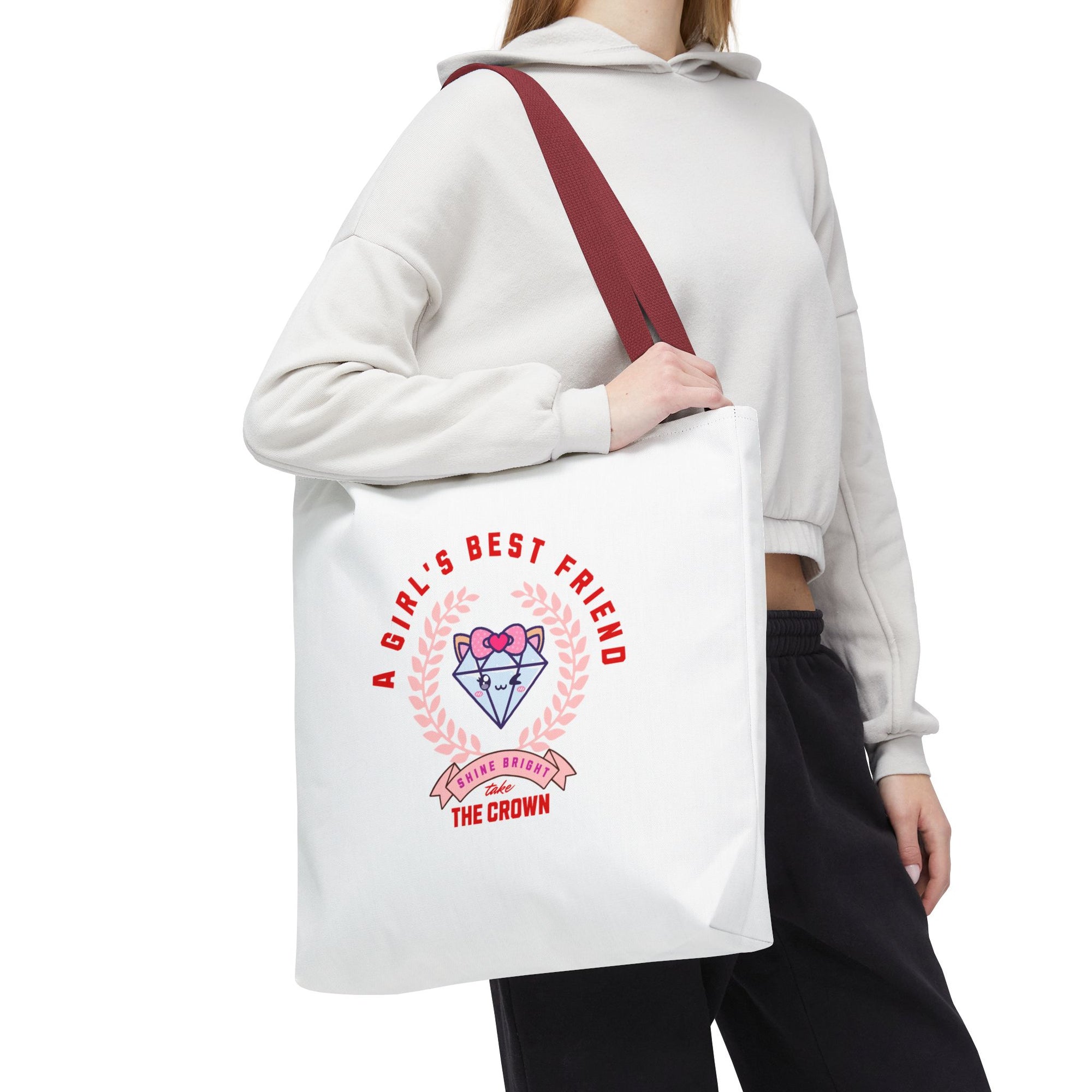 A Girl's Best Friend Tote Bag