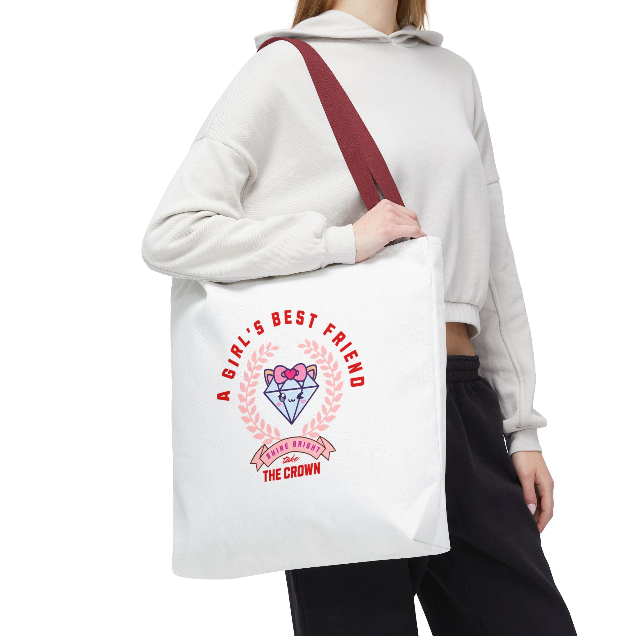 A Girl's Best Friend Tote Bag