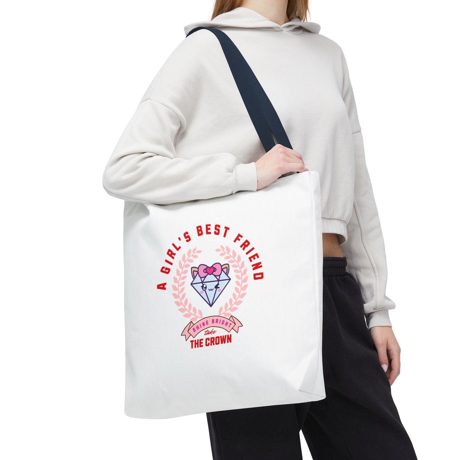 A Girl's Best Friend Tote Bag