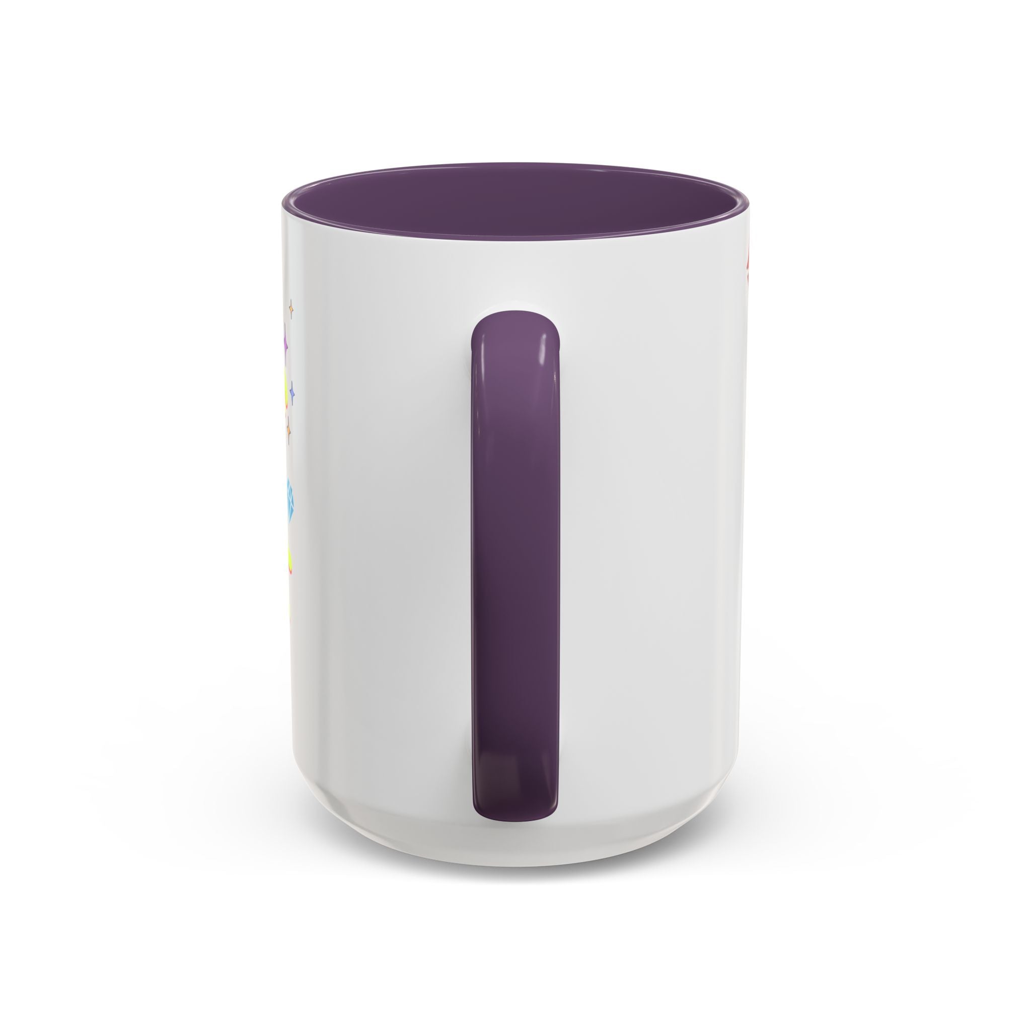 Shine Bright Coffee Mug - Colorful Accent Mug for Positive Vibes