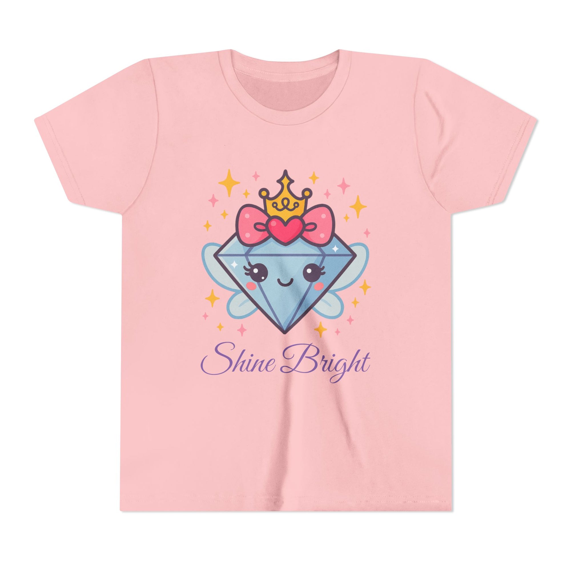 Cute 'Shine Bright' Mira Youth Tee