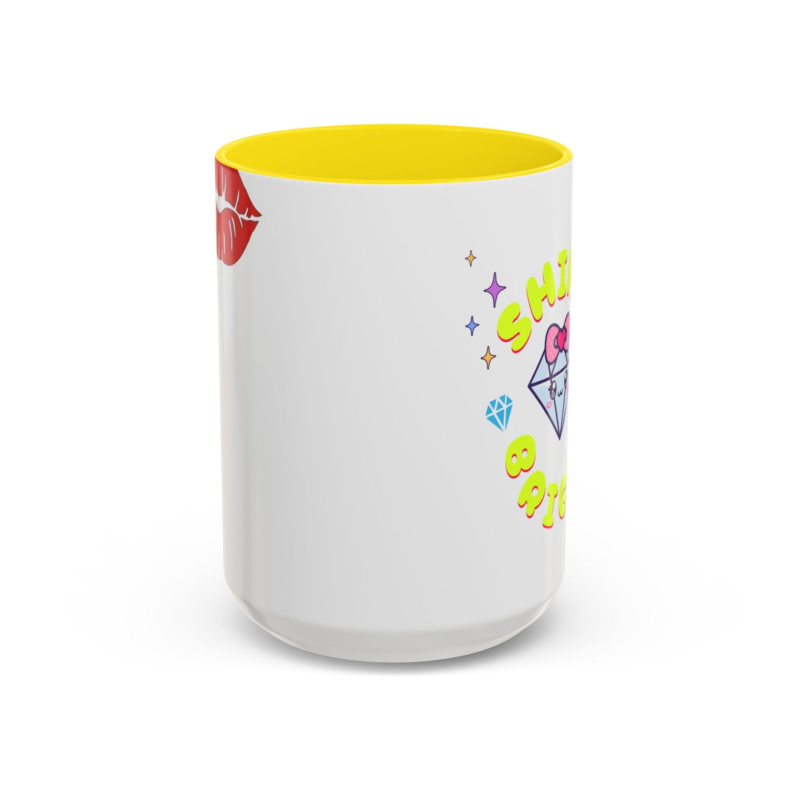 Shine Bright Coffee Mug - Colorful Accent Mug for Positive Vibes