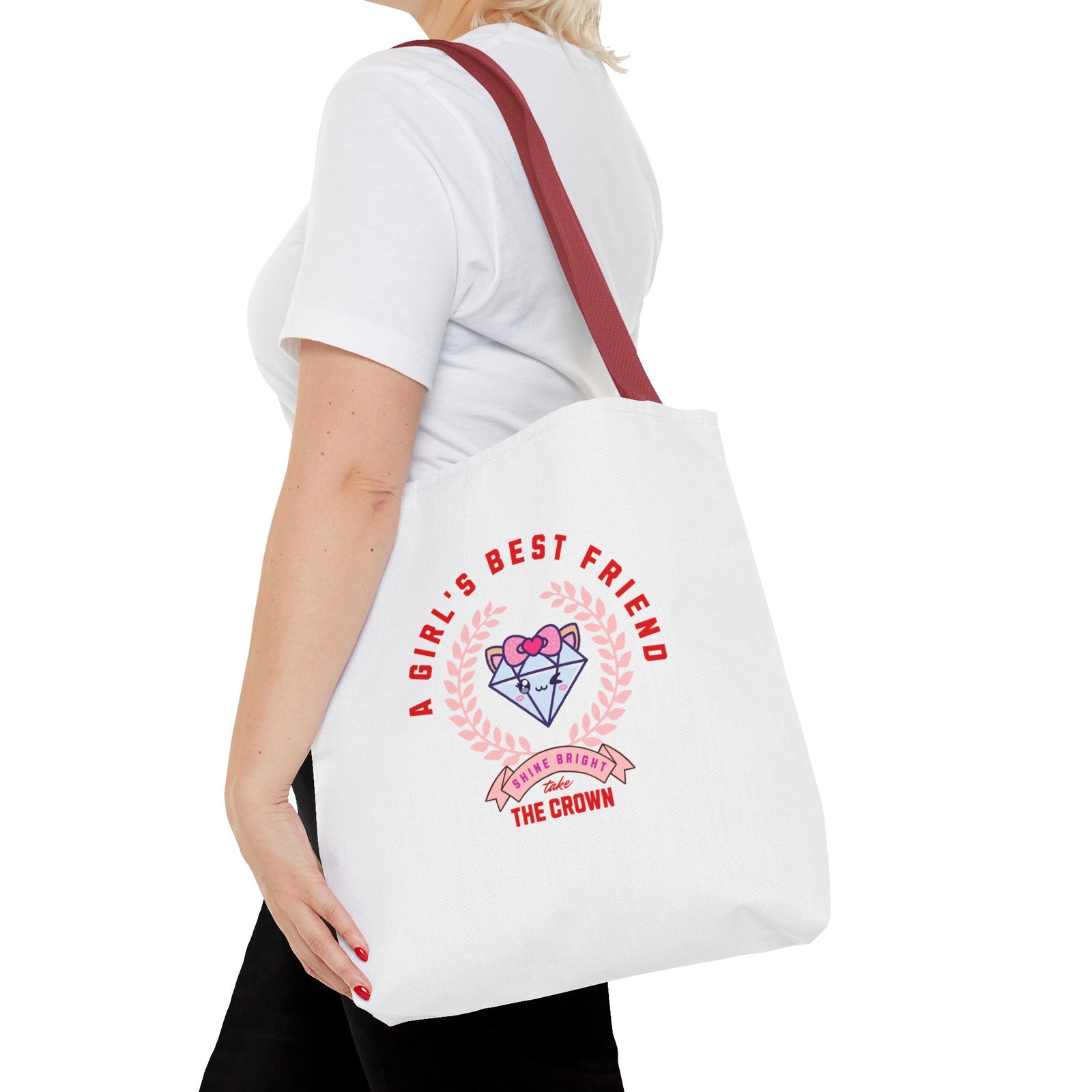 A Girl's Best Friend Tote Bag