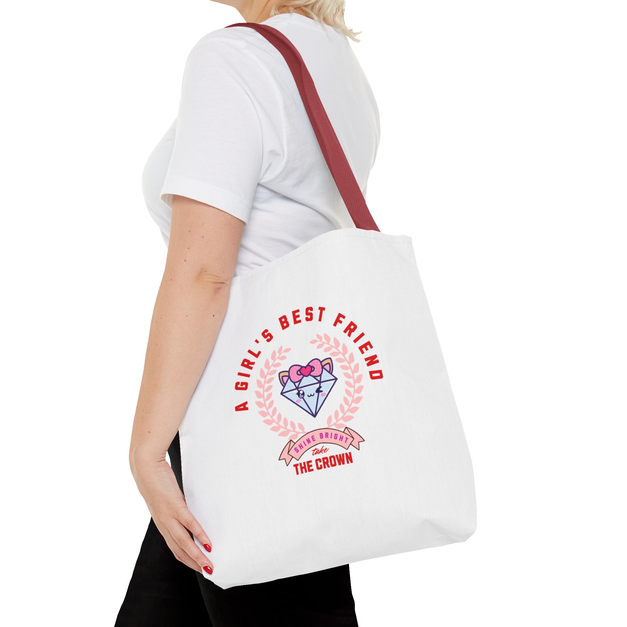 A Girl's Best Friend Tote Bag