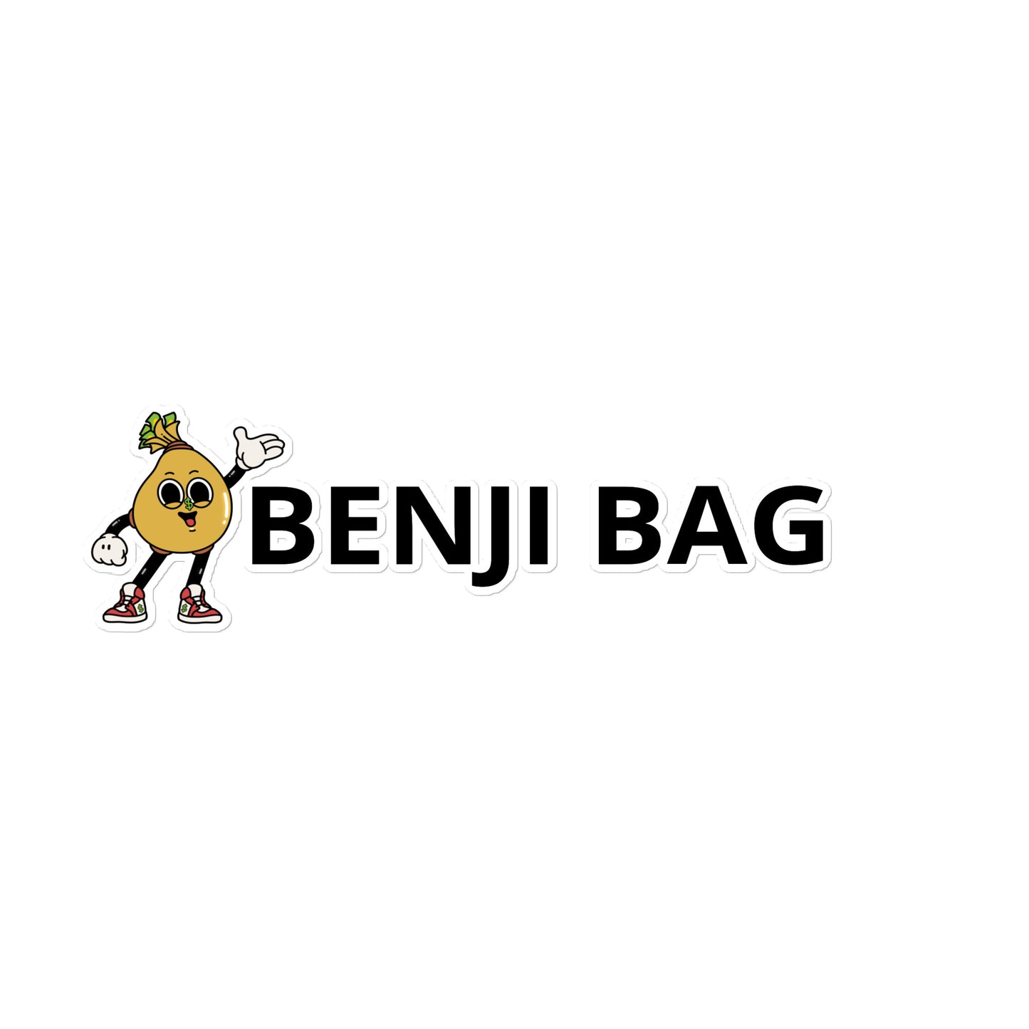 BENJI BAG Bubble-free STICKERS