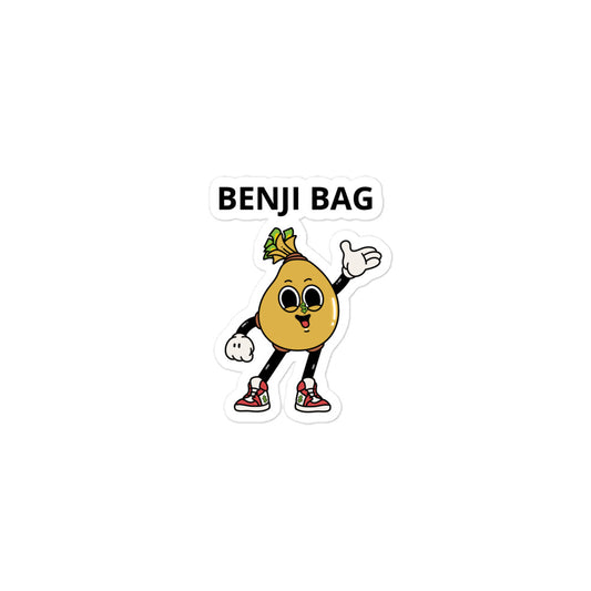 BENJI BAG Bubble-free STICKERS